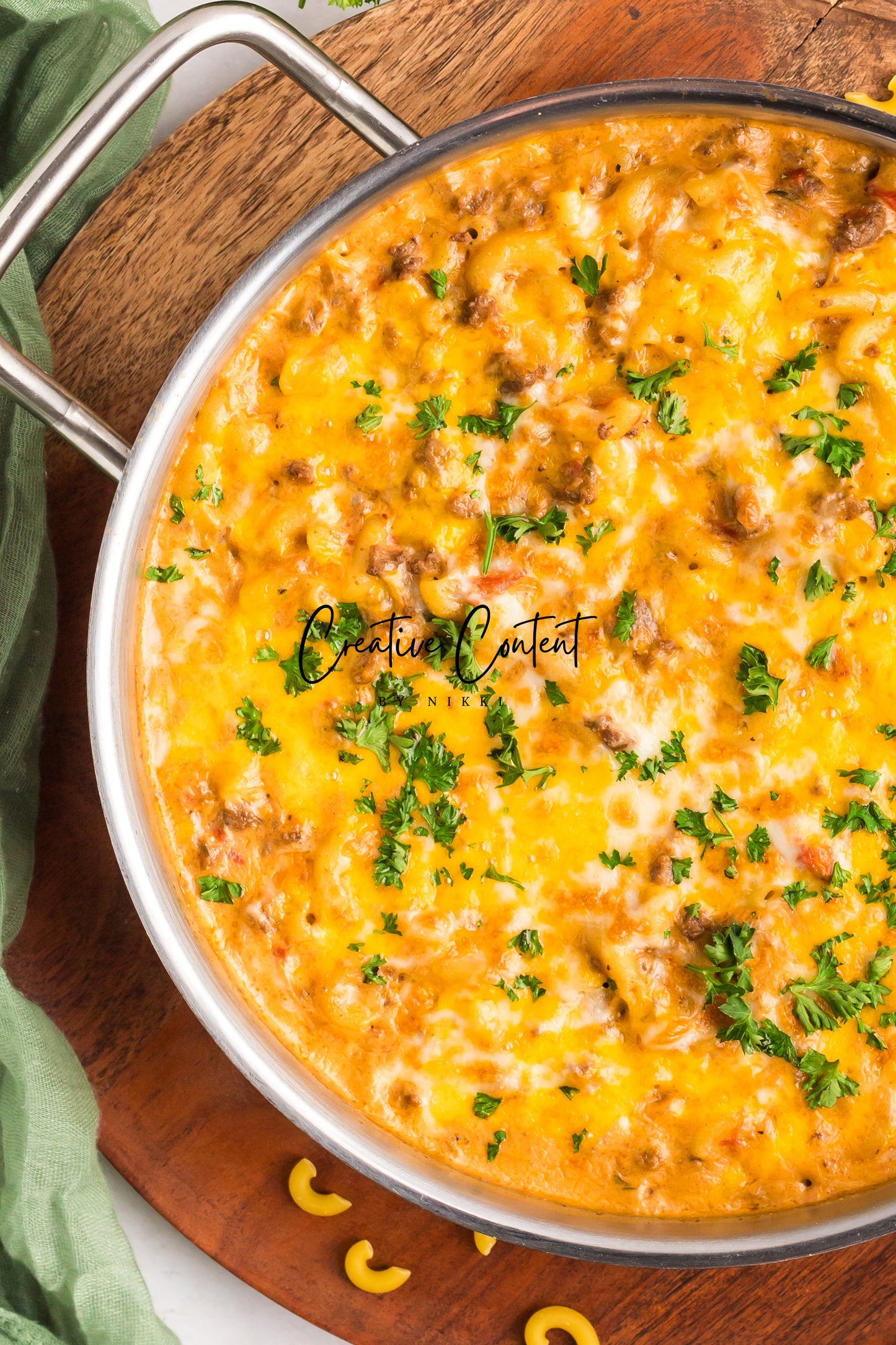 One Pot Cheeseburger Casserole - Exclusive