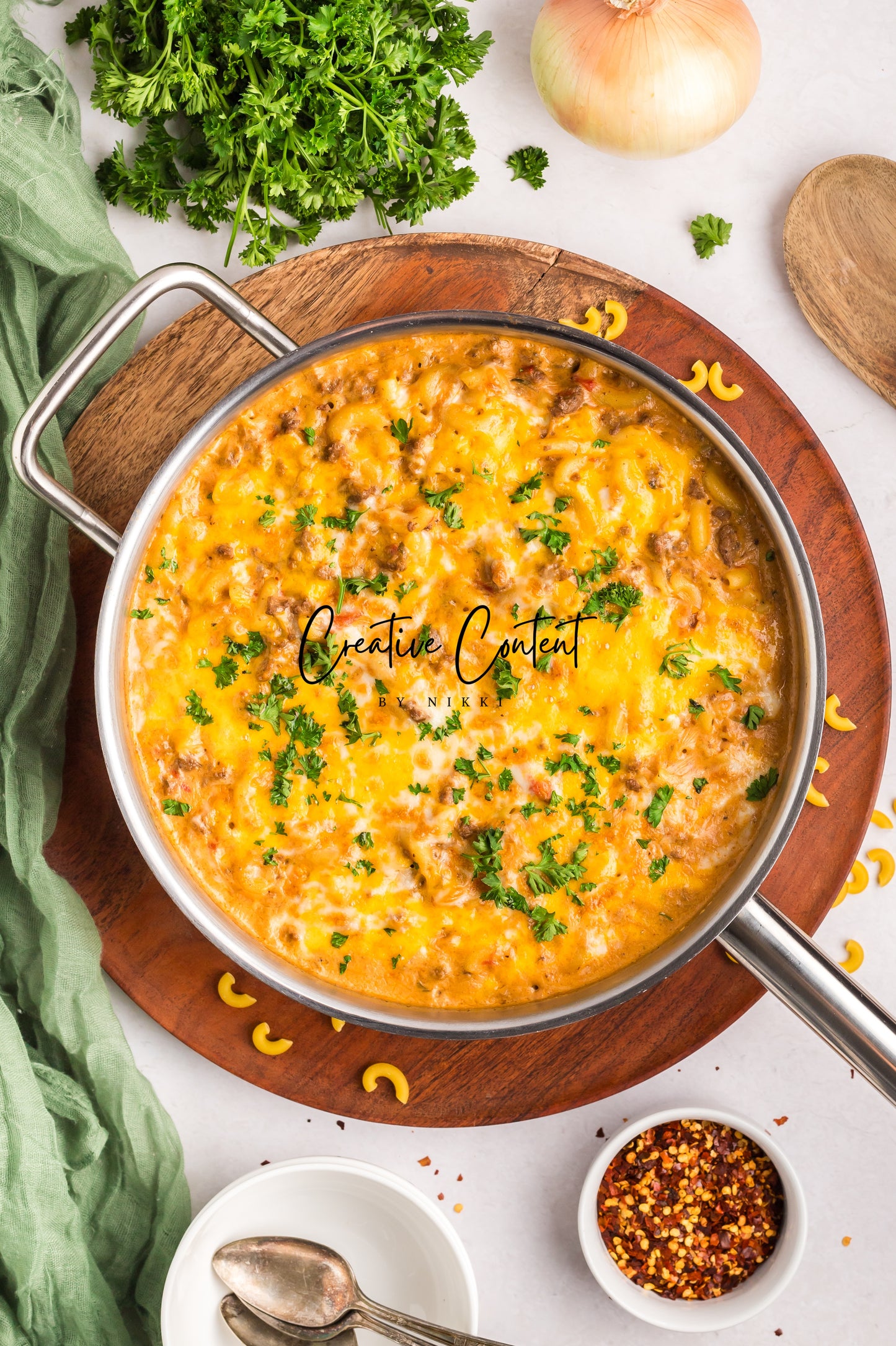 One Pot Cheeseburger Casserole - Exclusive