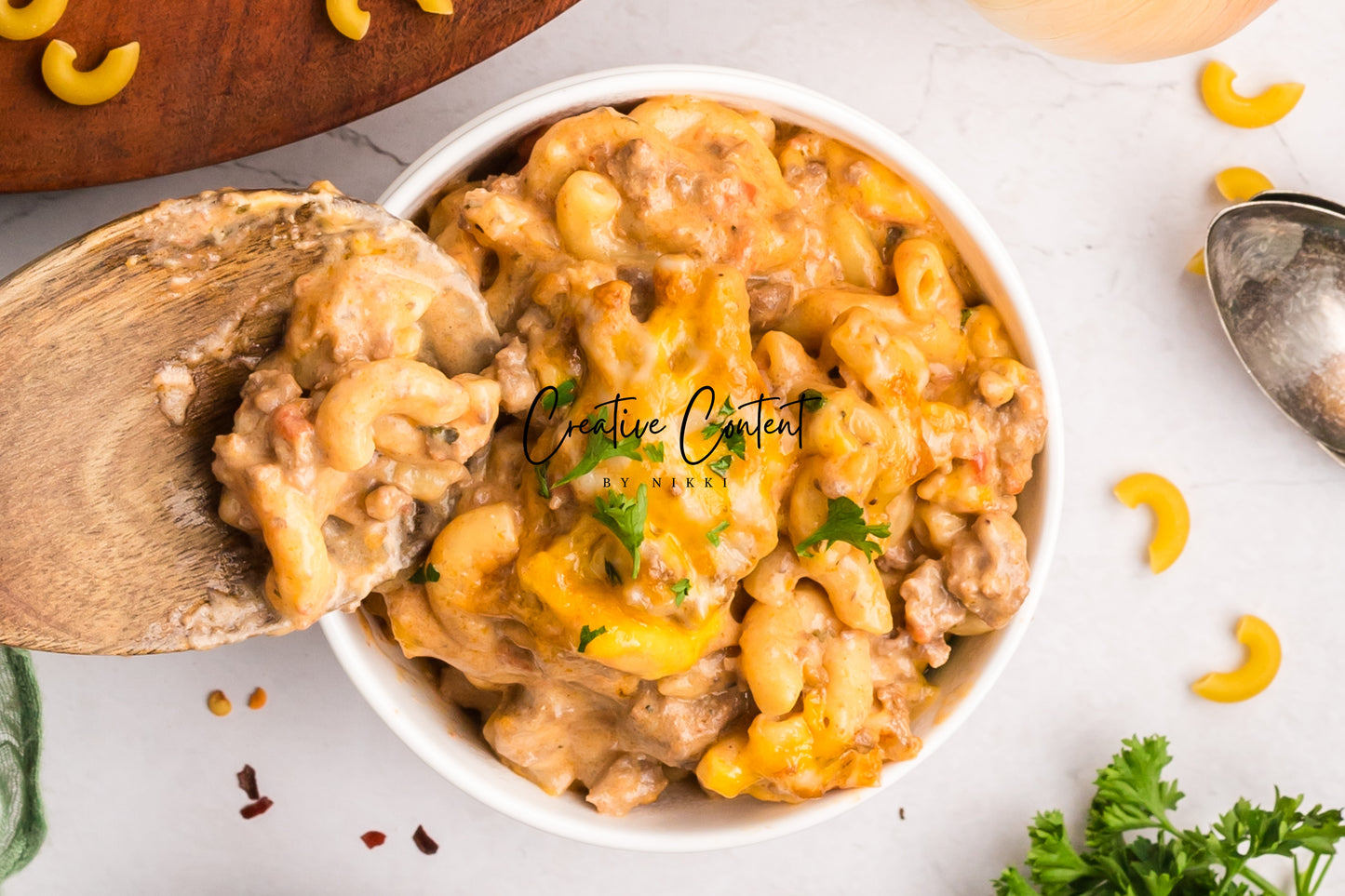 One Pot Cheeseburger Casserole - Exclusive