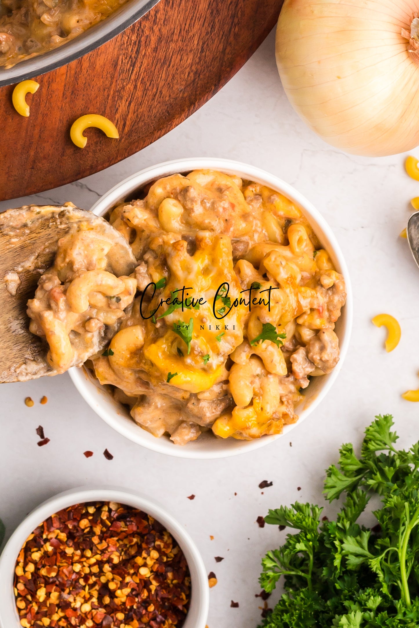 One Pot Cheeseburger Casserole - Exclusive