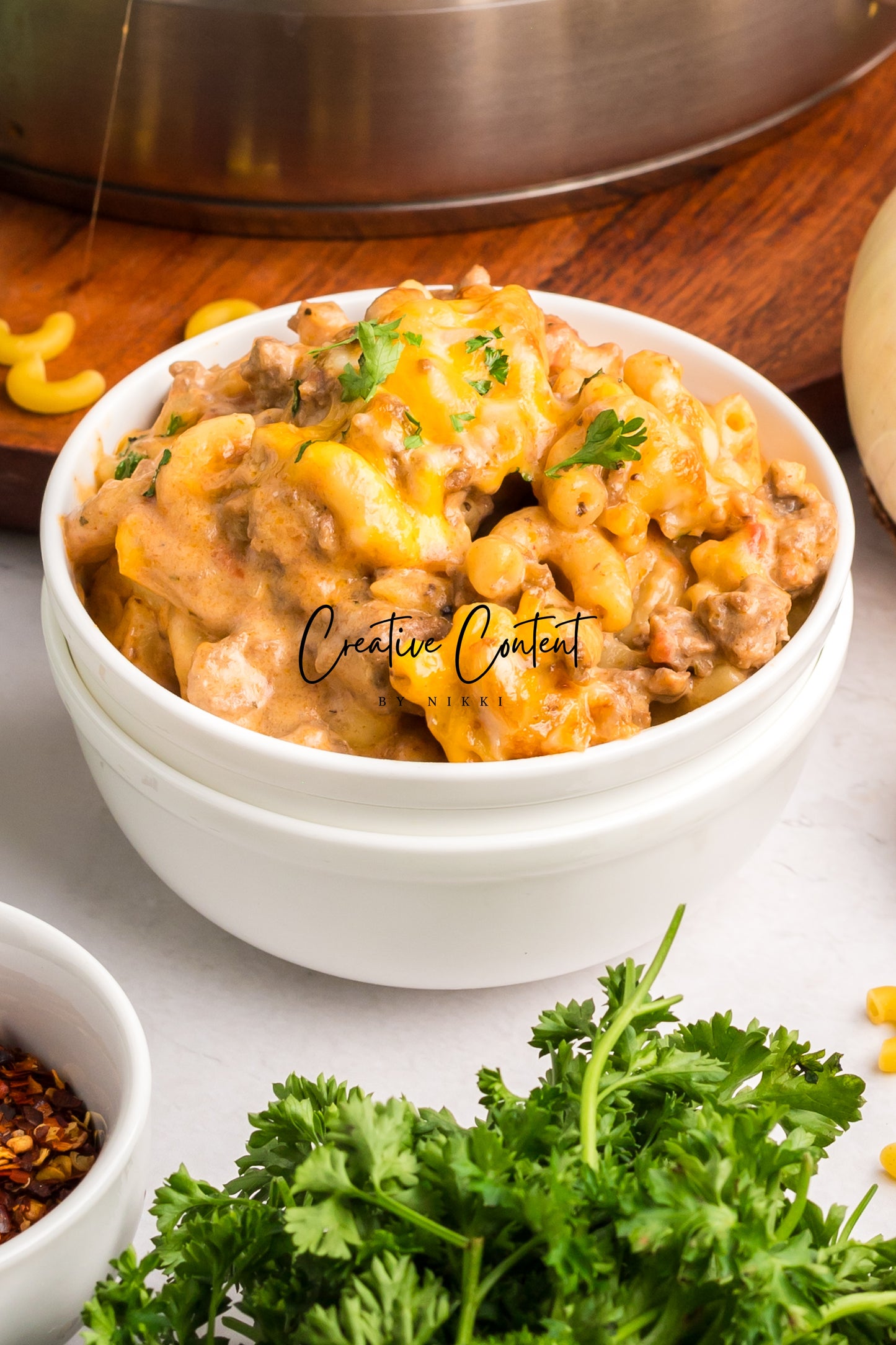 One Pot Cheeseburger Casserole - Exclusive