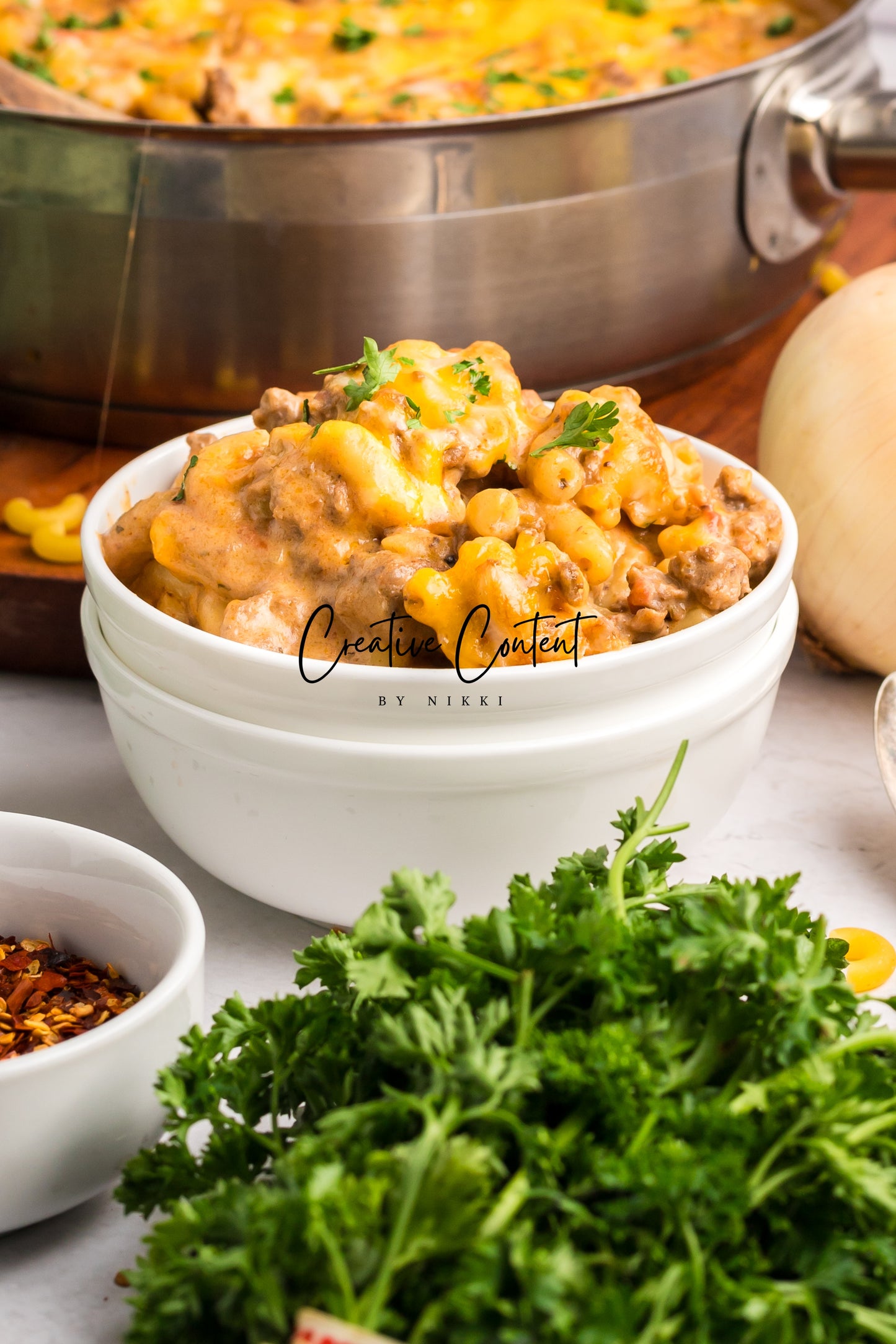 One Pot Cheeseburger Casserole - Exclusive