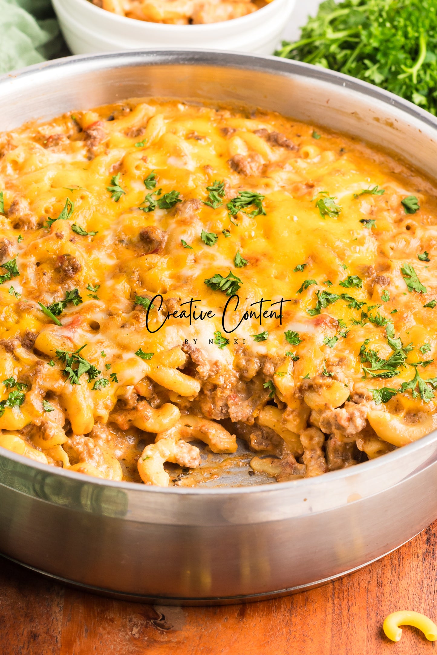 One Pot Cheeseburger Casserole - Exclusive