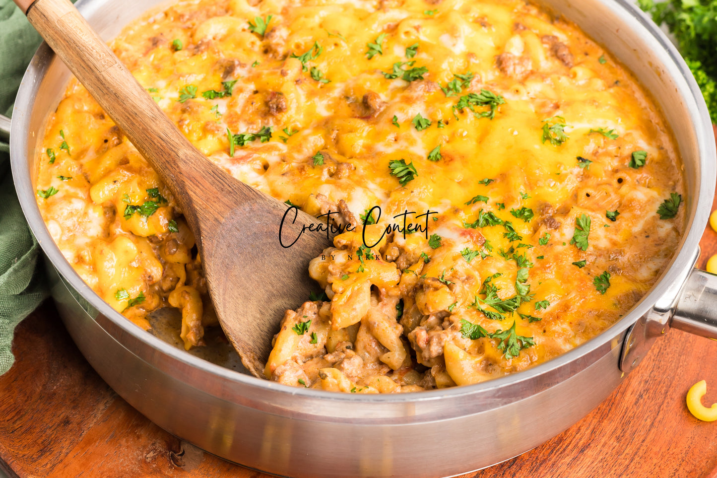 One Pot Cheeseburger Casserole - Exclusive