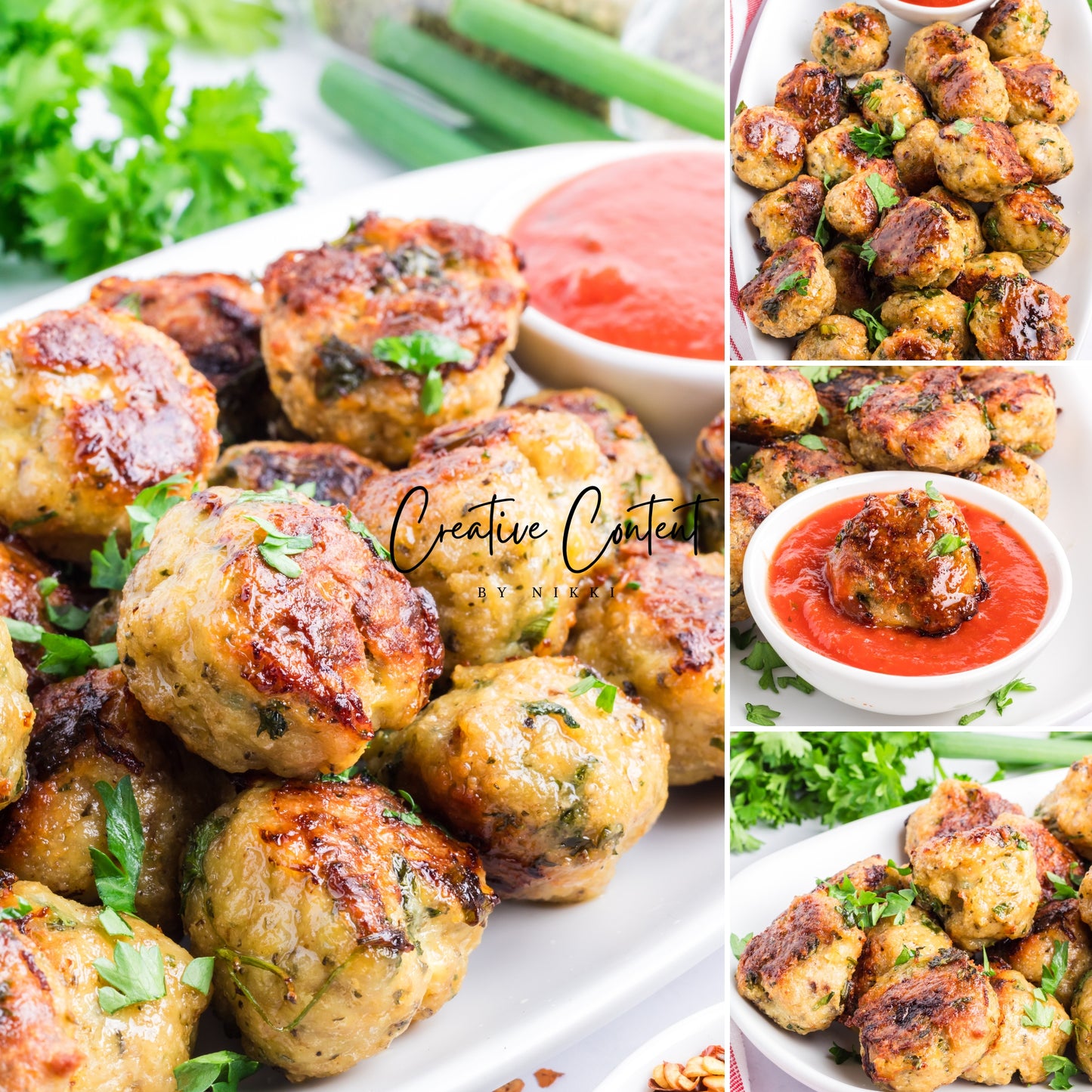 Chicken Meatballs - Set 1 of 2