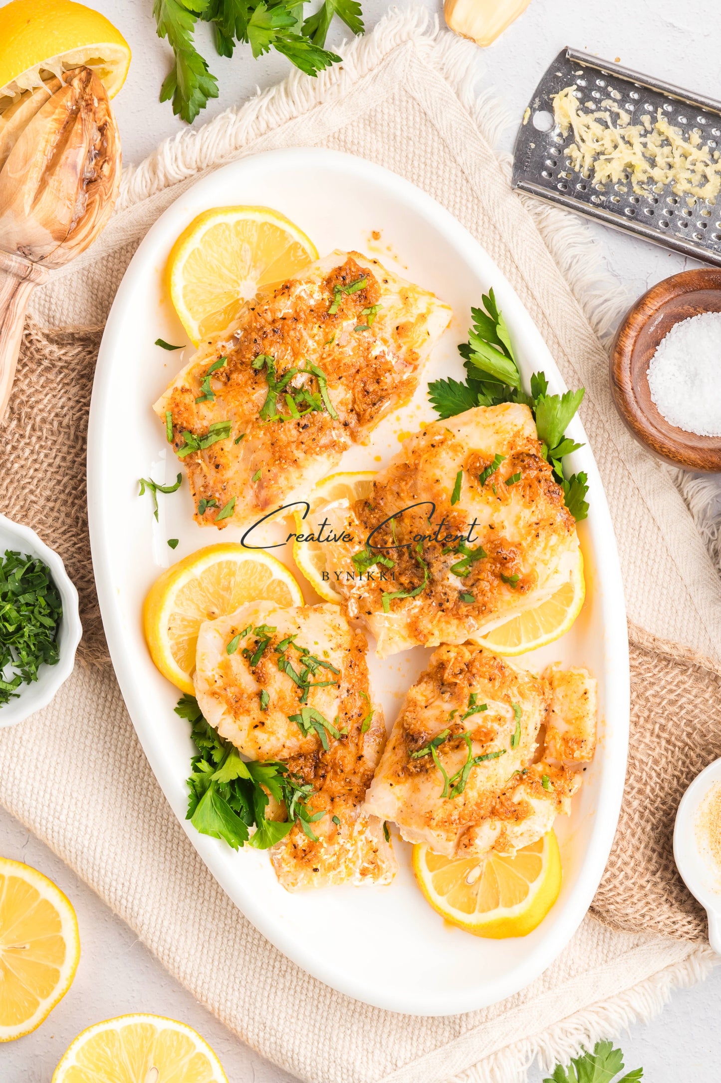 Oven Baked Cod - Exclusive