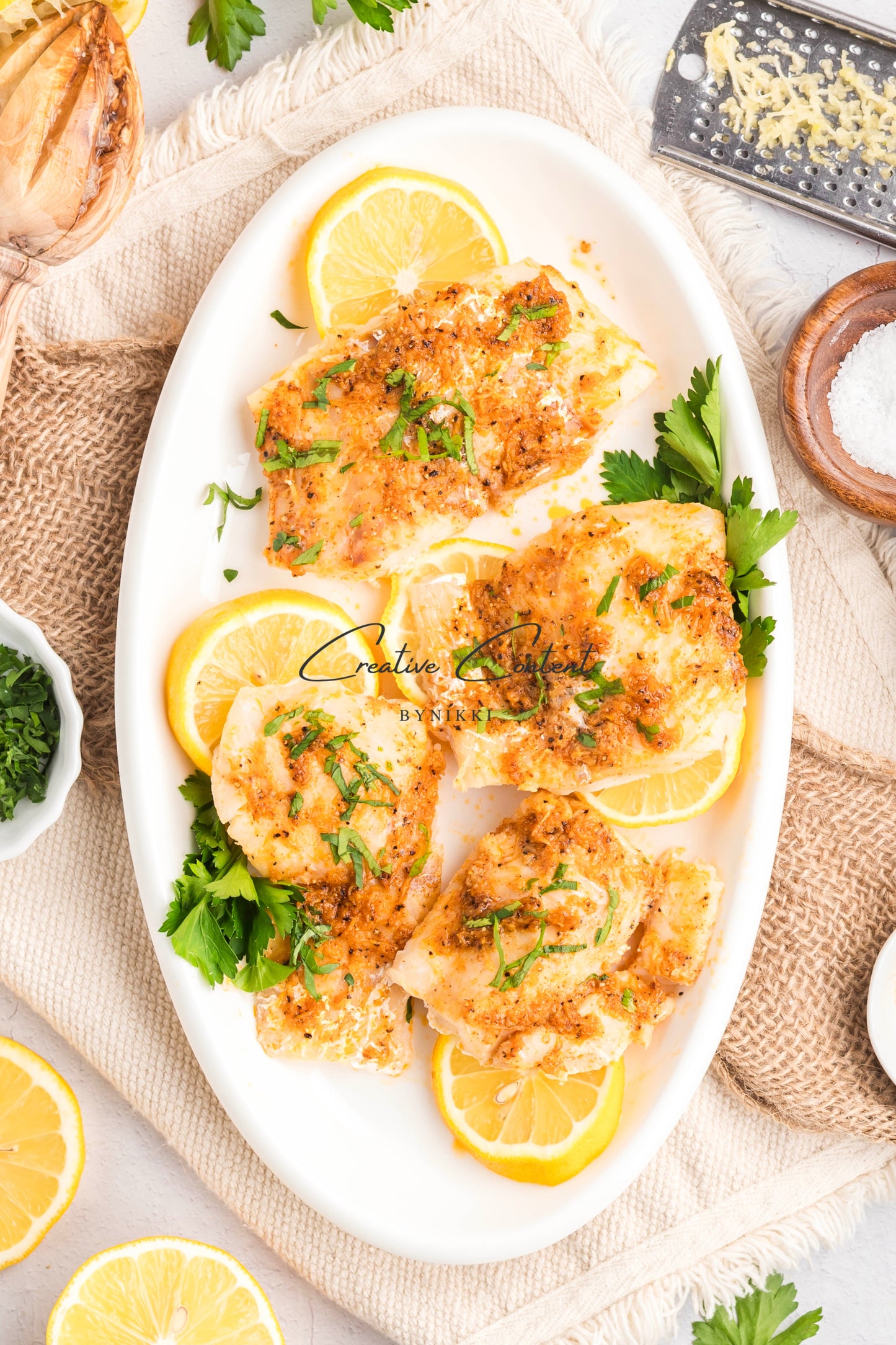 Oven Baked Cod - Exclusive