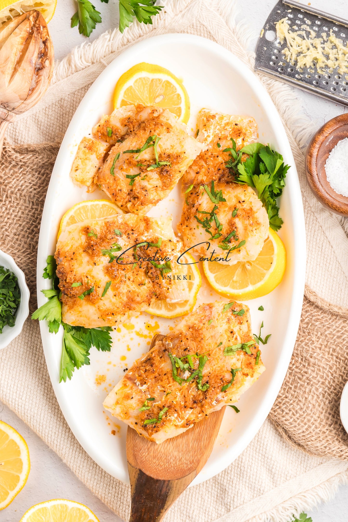 Oven Baked Cod - Exclusive