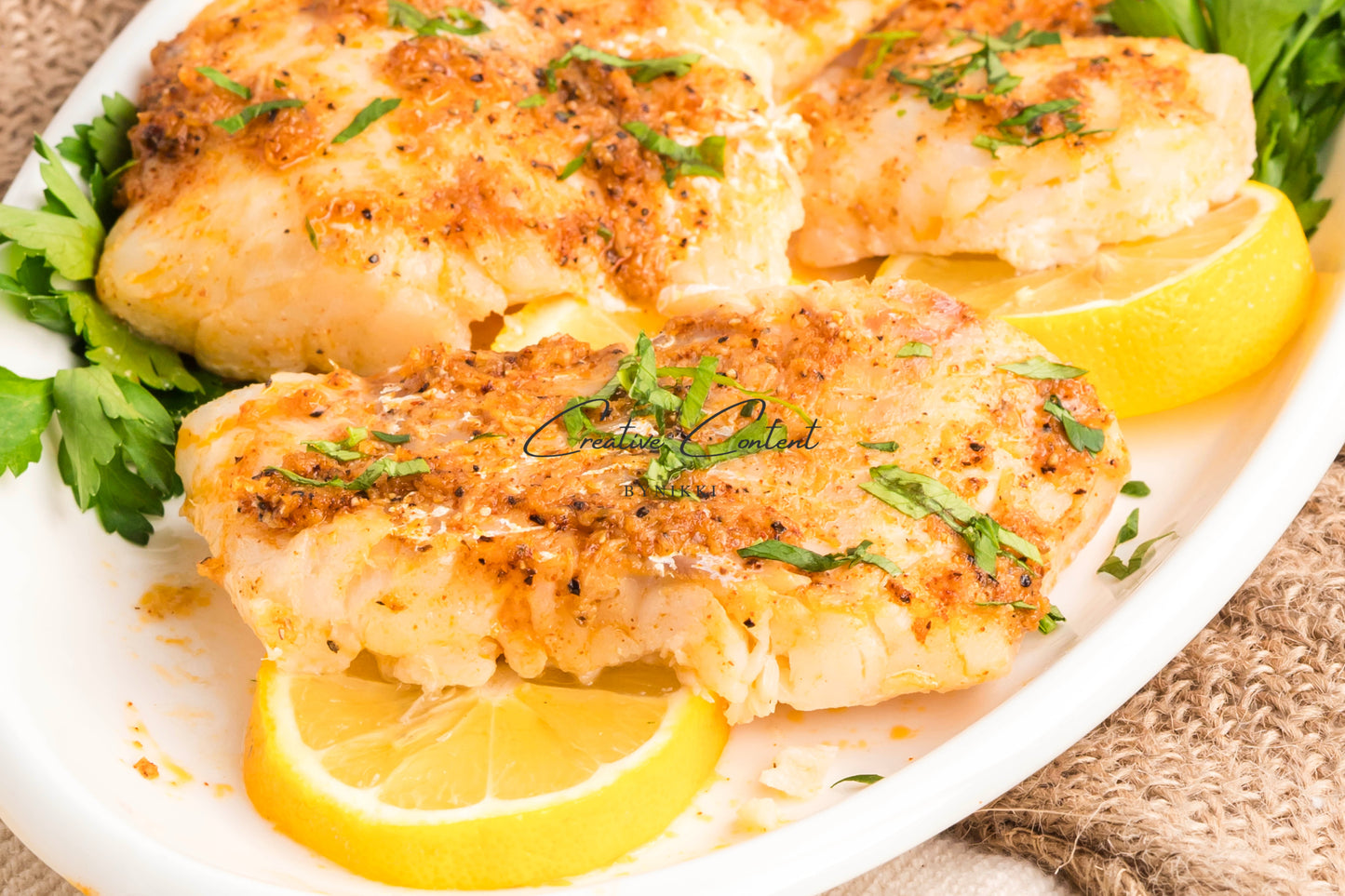 Oven Baked Cod - Exclusive
