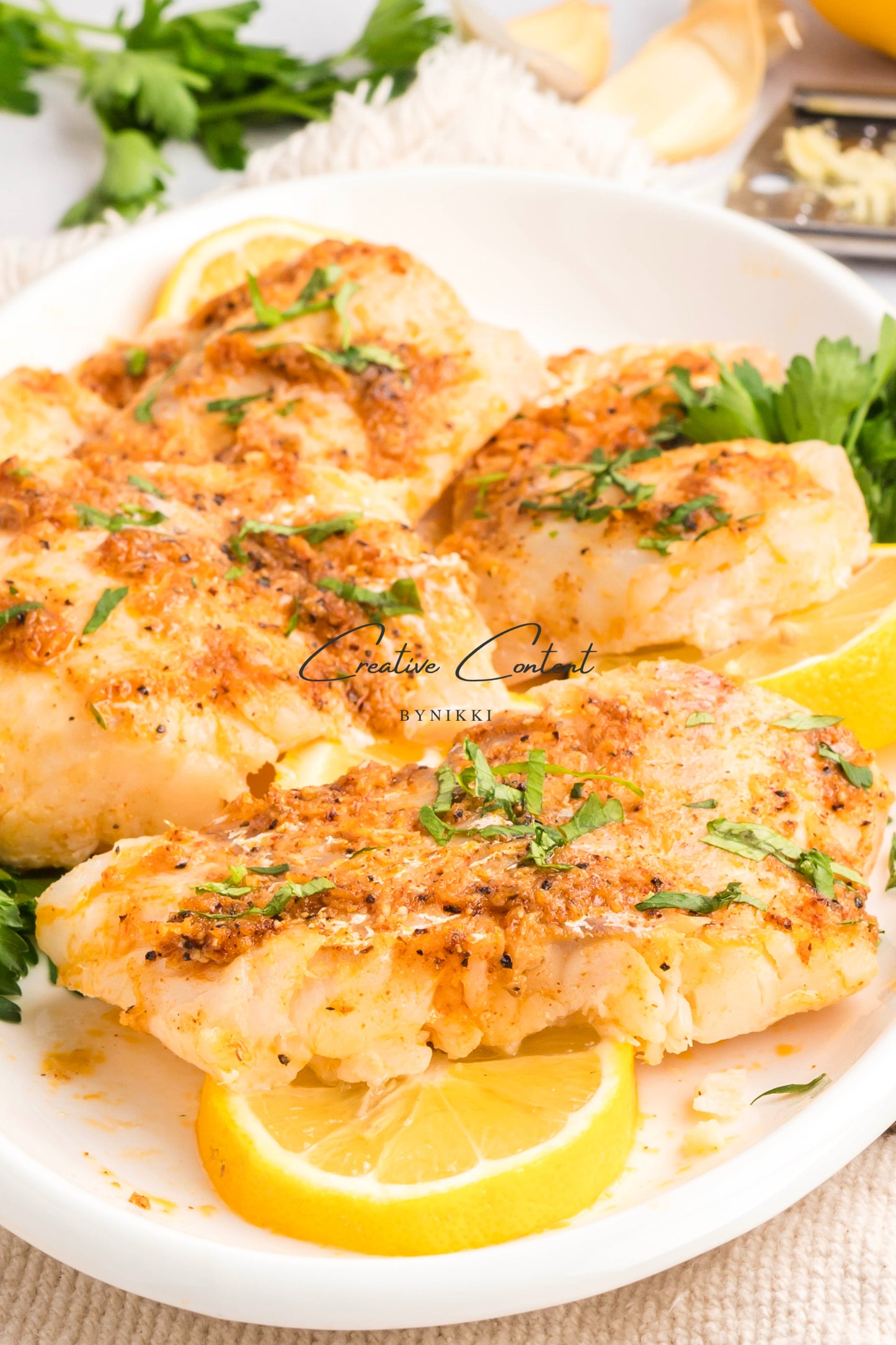 Oven Baked Cod - Exclusive