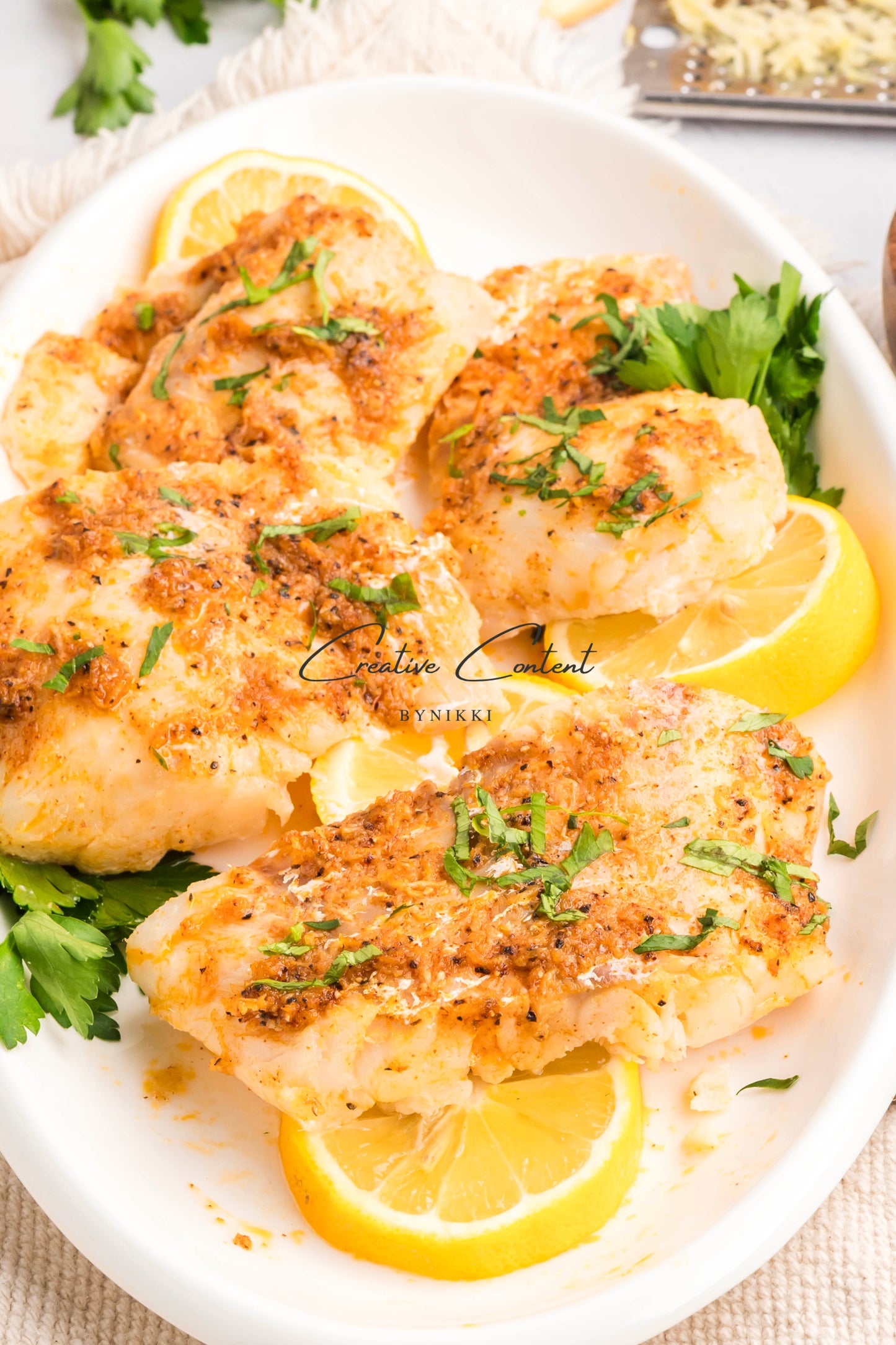 Oven Baked Cod - Exclusive