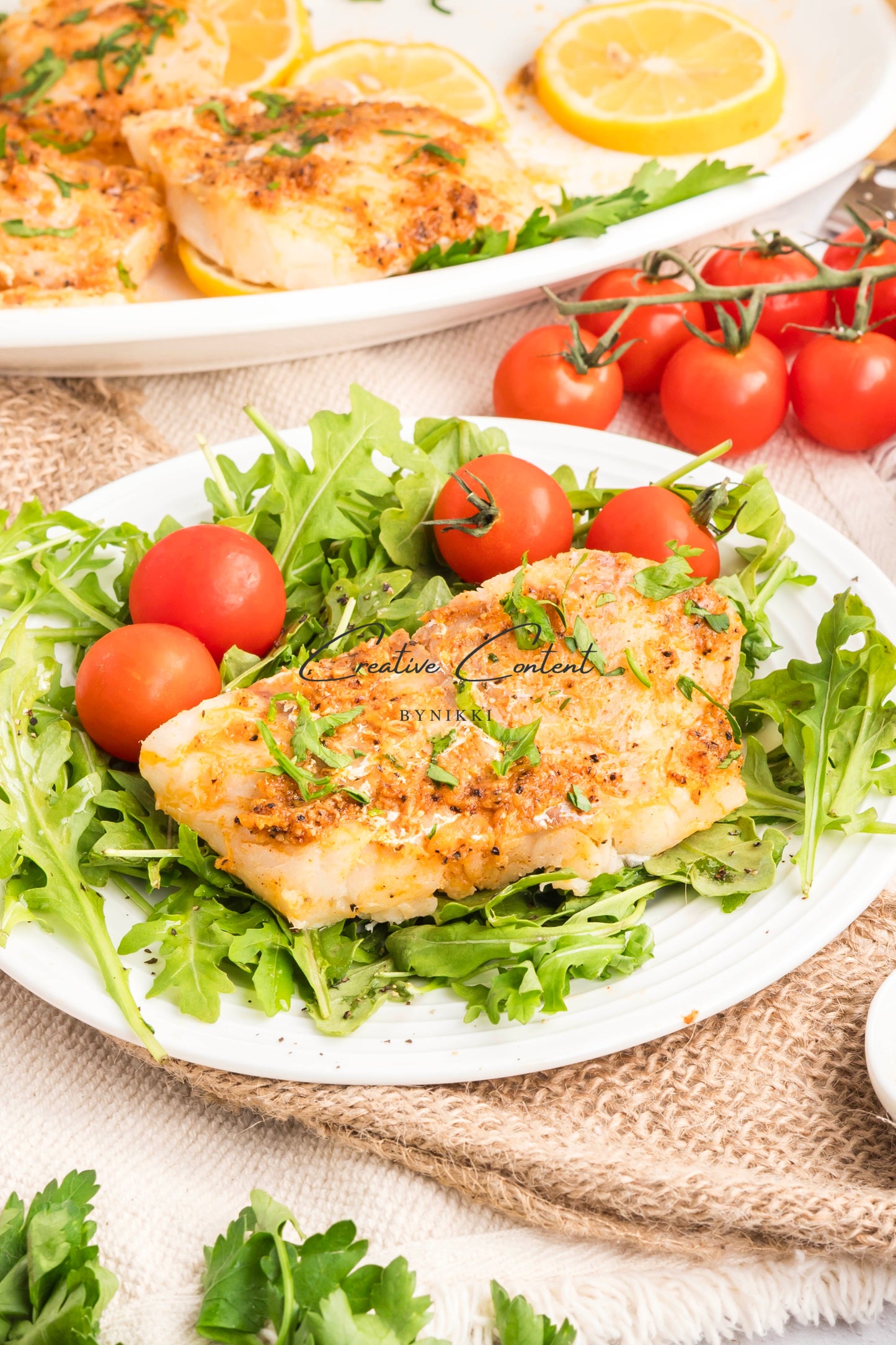 Oven Baked Cod - Exclusive