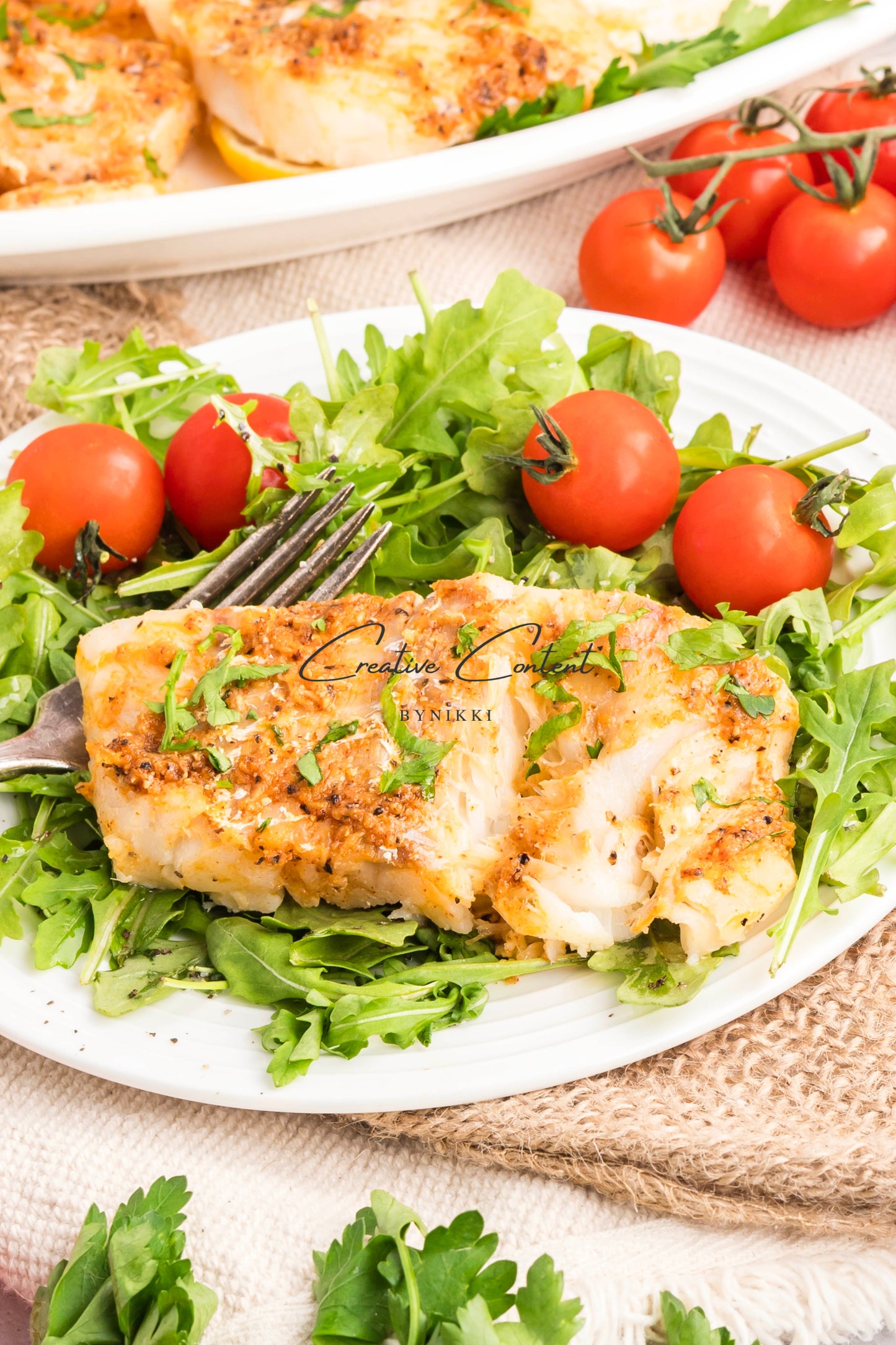 Oven Baked Cod - Exclusive