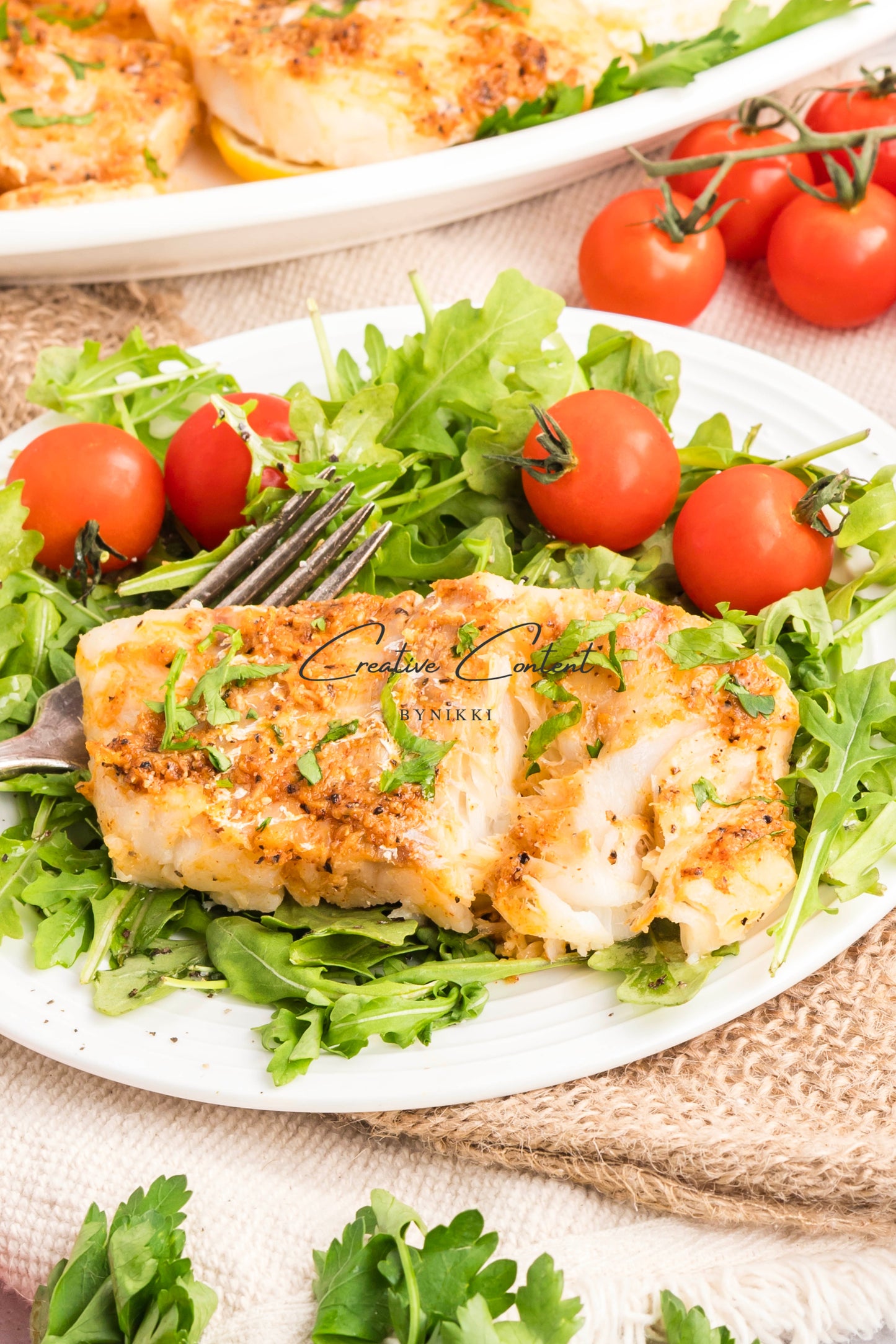 Oven Baked Cod - Exclusive