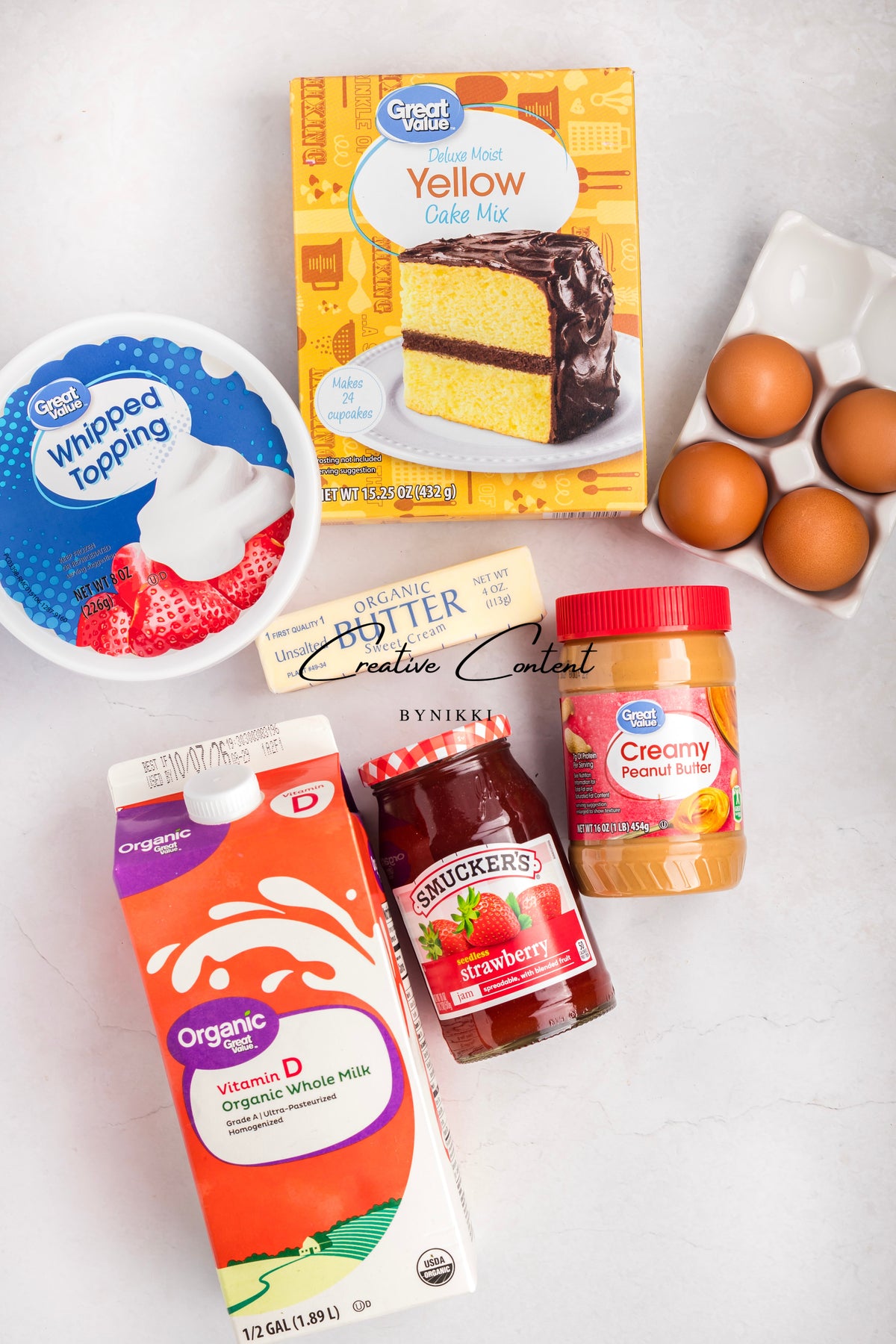 PB&J Poke Cake  - Exclusive