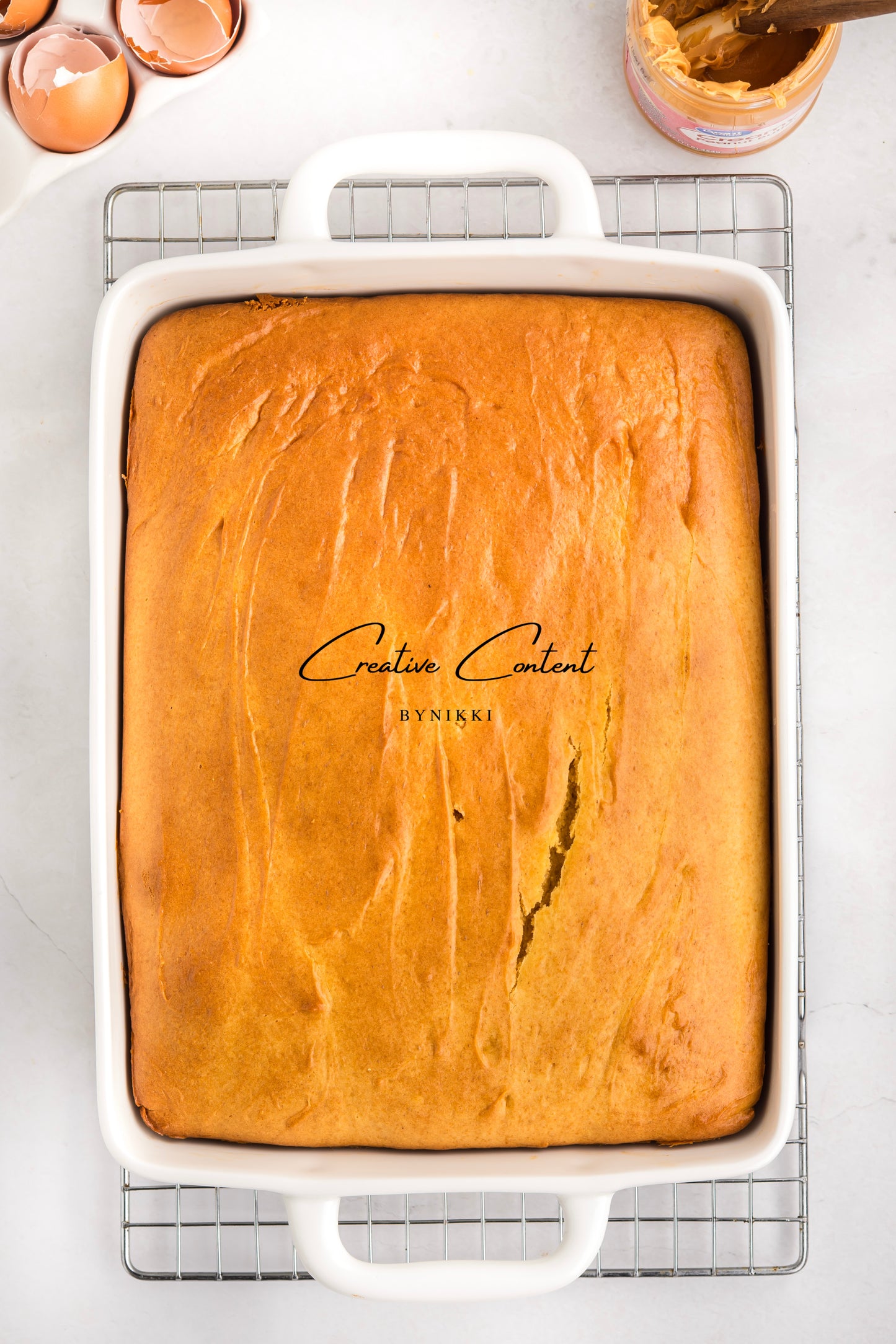 PB&J Poke Cake  - Exclusive