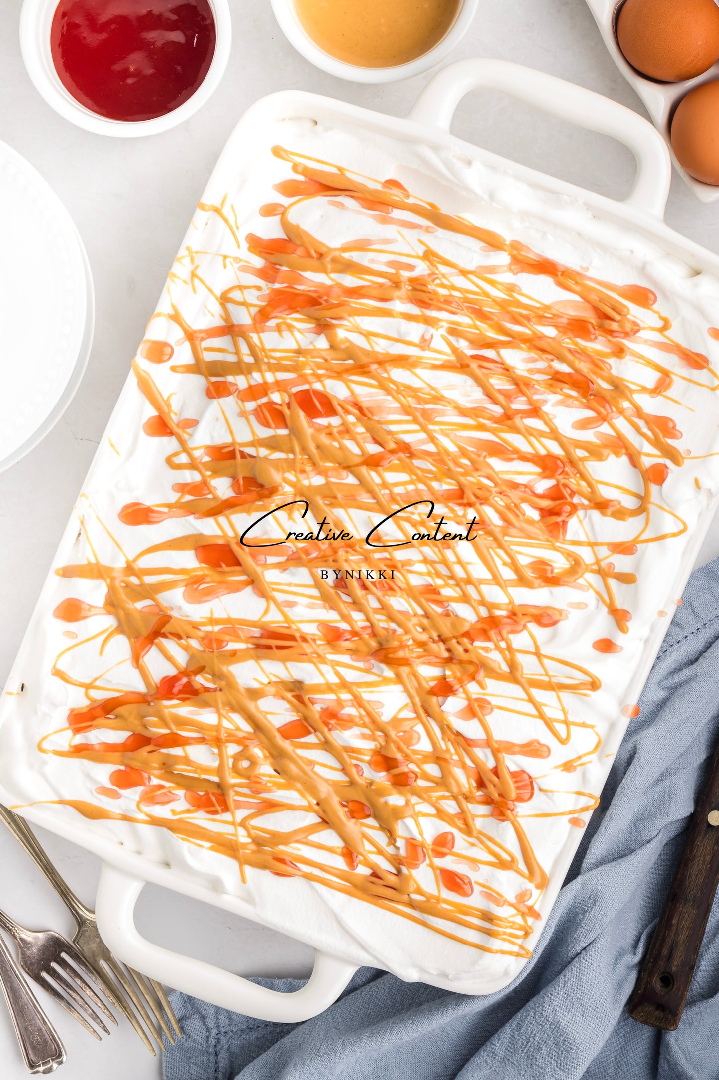 PB&J Poke Cake  - Exclusive