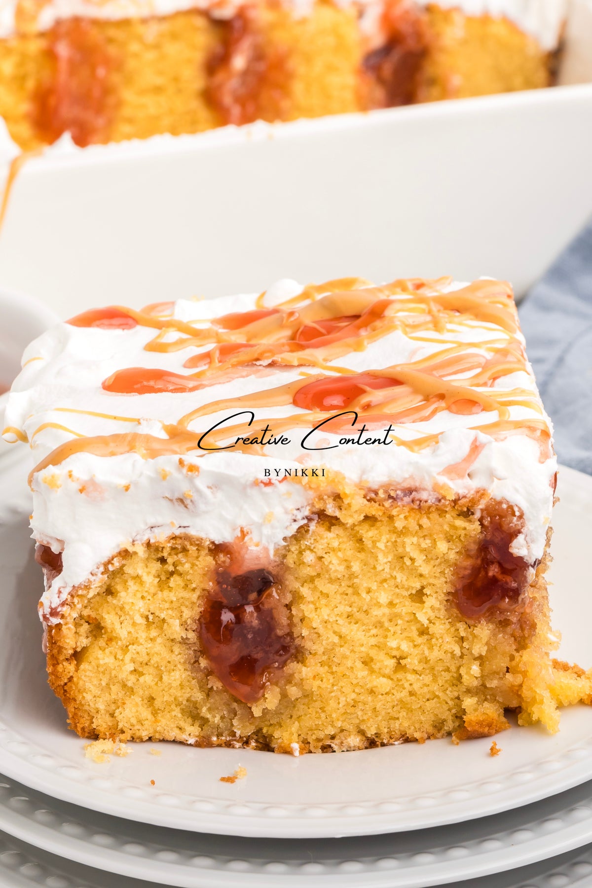 PB&J Poke Cake  - Exclusive