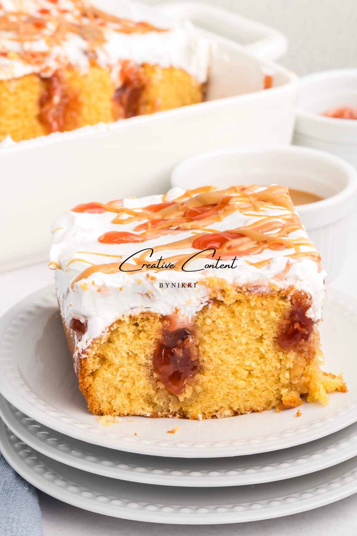 PB&J Poke Cake  - Exclusive