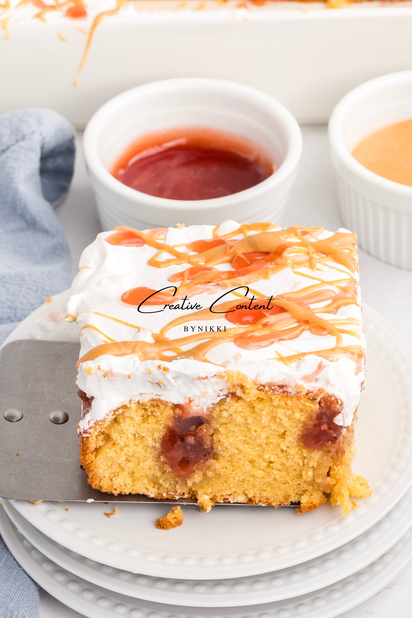 PB&J Poke Cake  - Exclusive