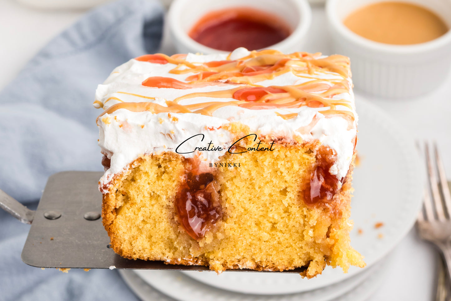 PB&J Poke Cake  - Exclusive