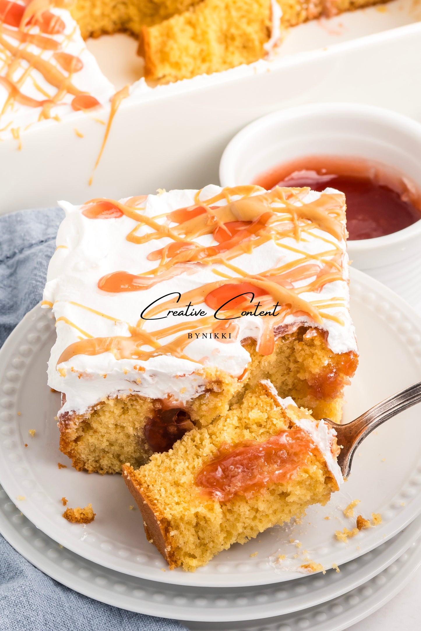 PB&J Poke Cake  - Exclusive