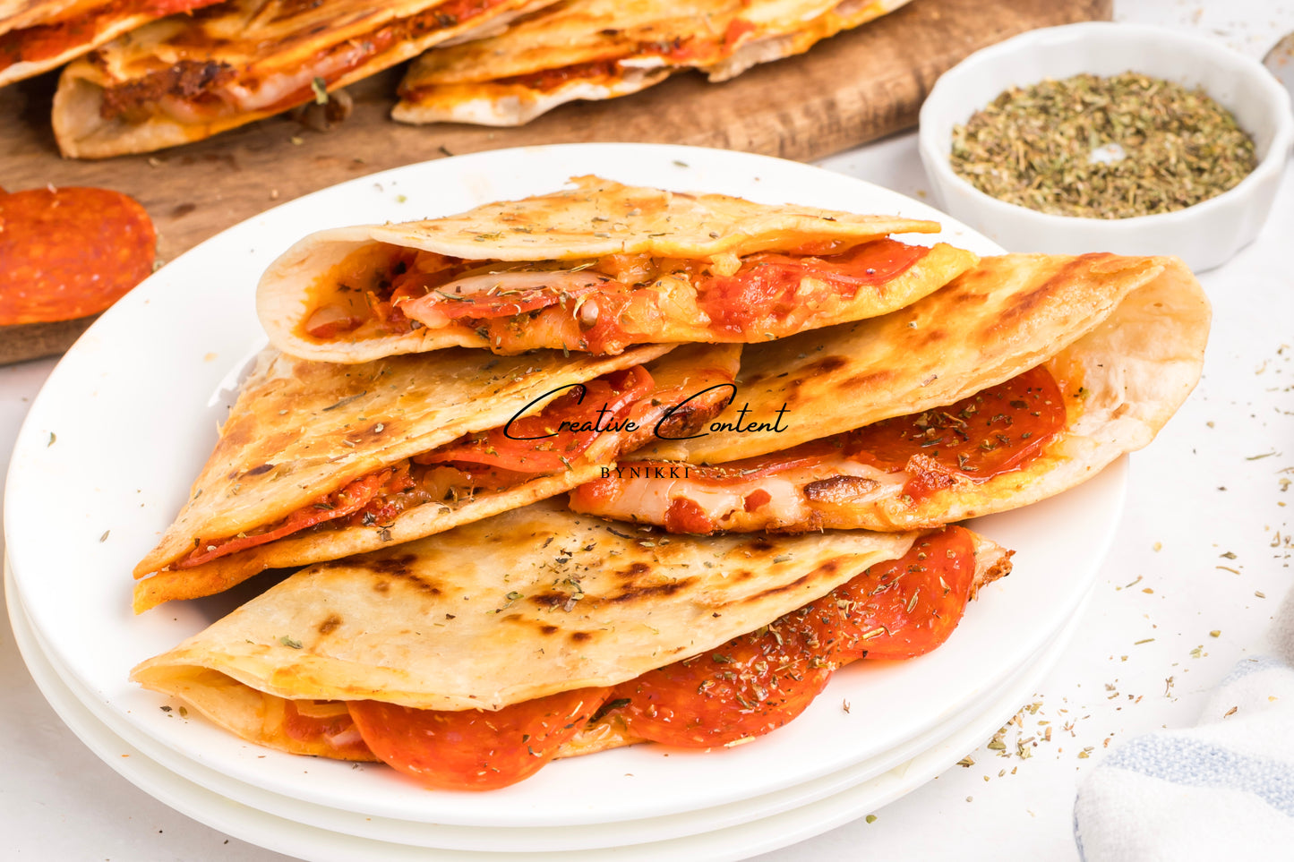 Pizza Quesadillas - Exclusive