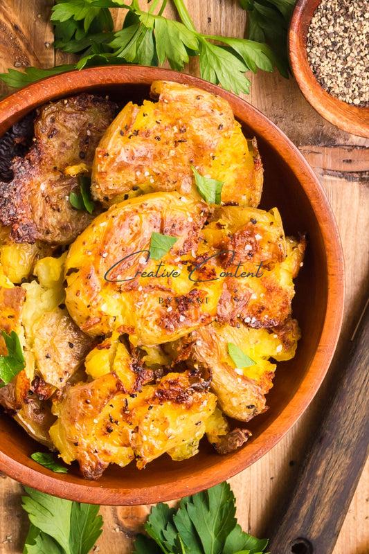 Parmesan Smashed Potatoes  - 2 of 2