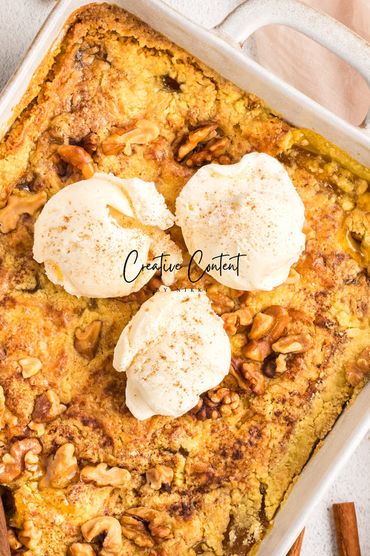 Peach Dump Cake  - Exclusive