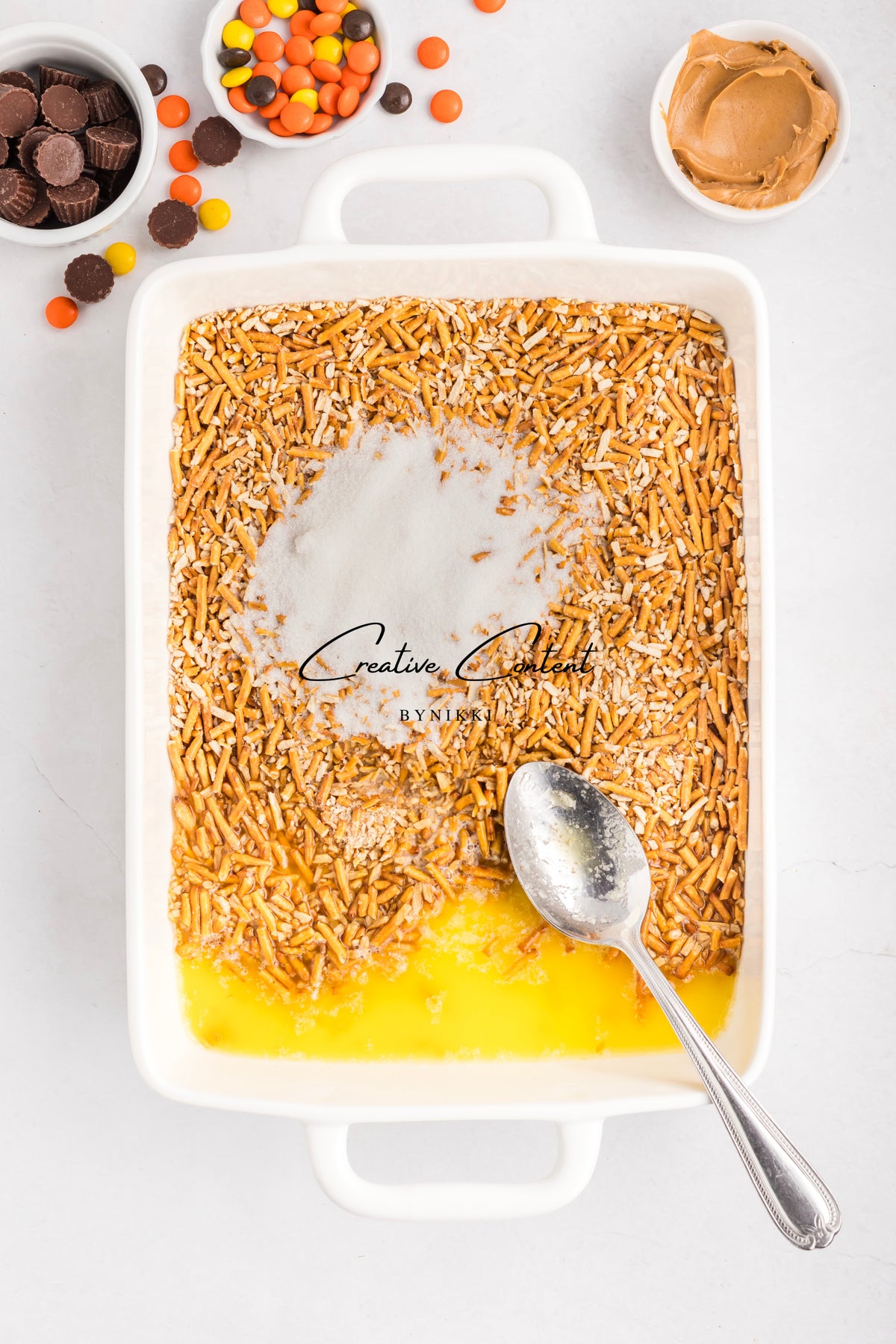 Peanut Butter Pretzel Pie - Exclusive