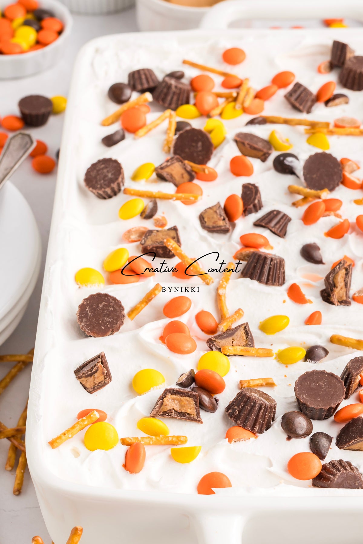 Peanut Butter Pretzel Pie - Exclusive