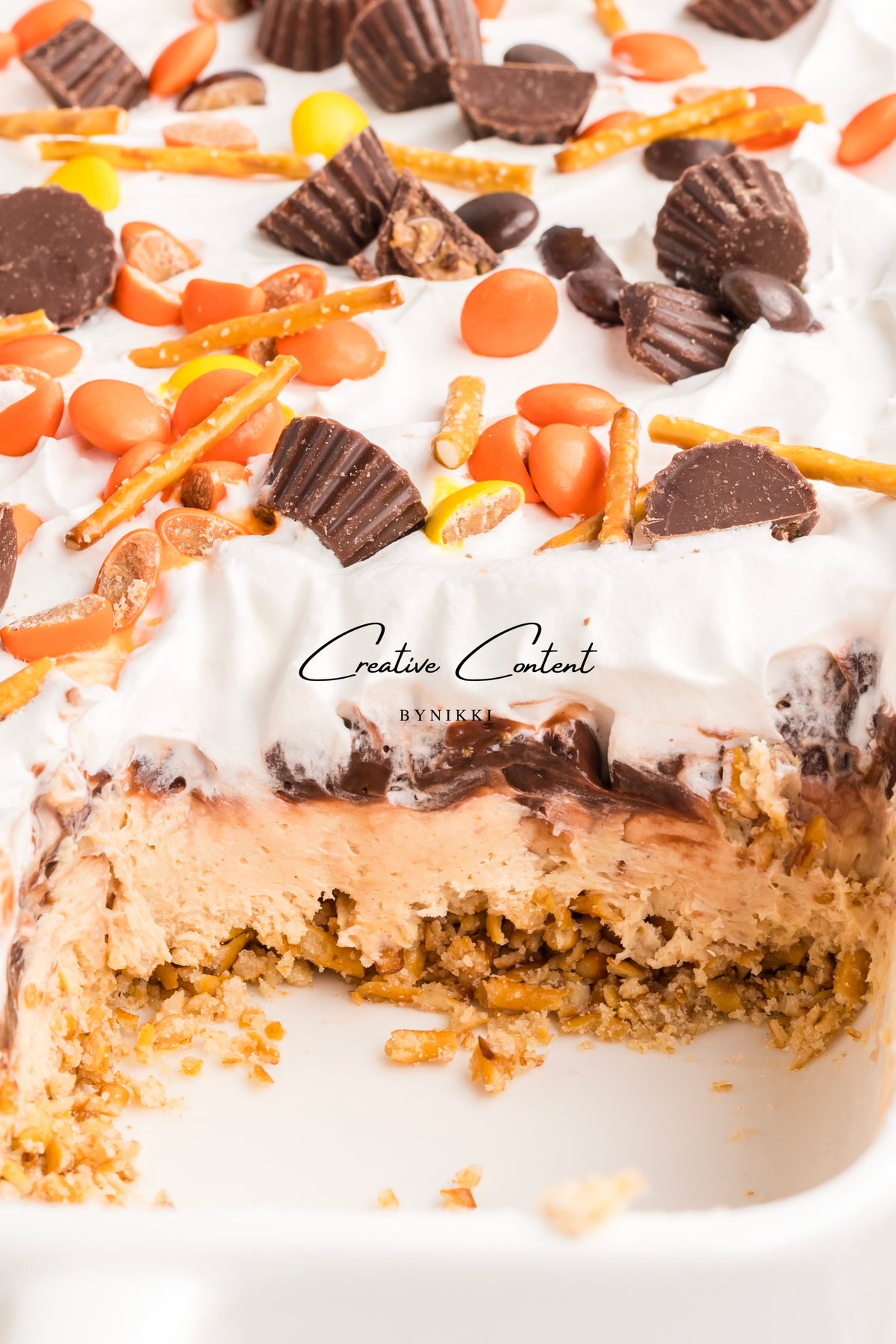 Peanut Butter Pretzel Pie - Exclusive