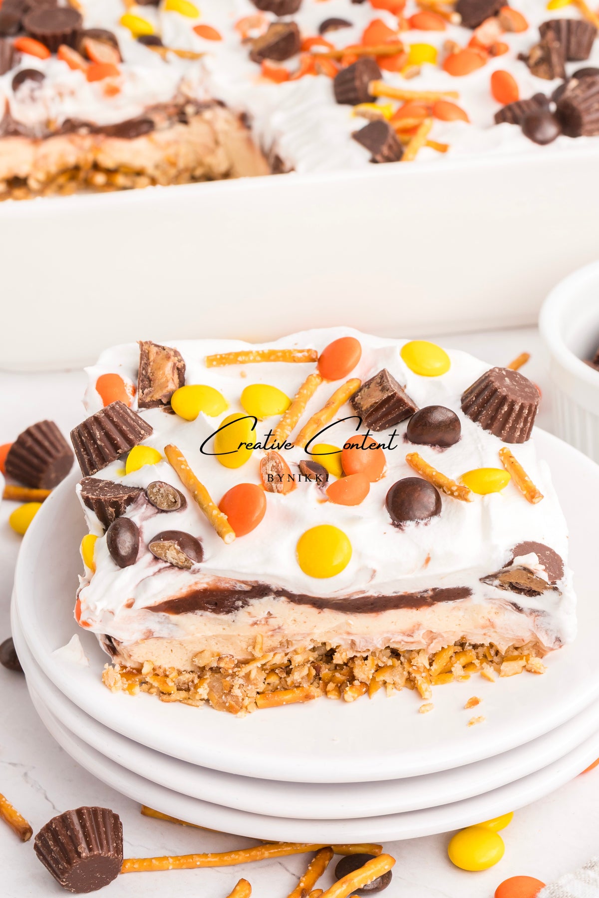 Peanut Butter Pretzel Pie - Exclusive