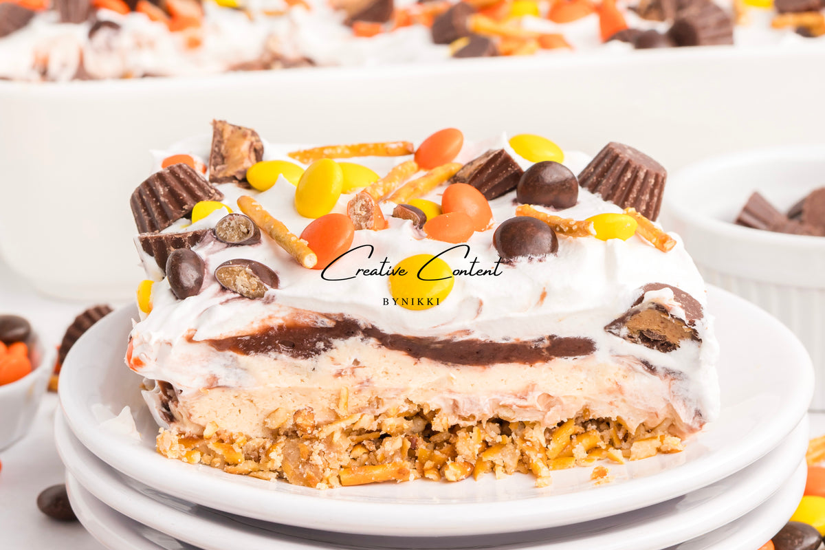 Peanut Butter Pretzel Pie - Exclusive