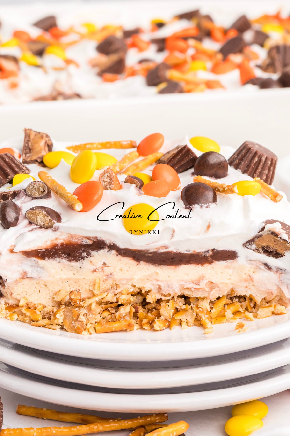 Peanut Butter Pretzel Pie - Exclusive