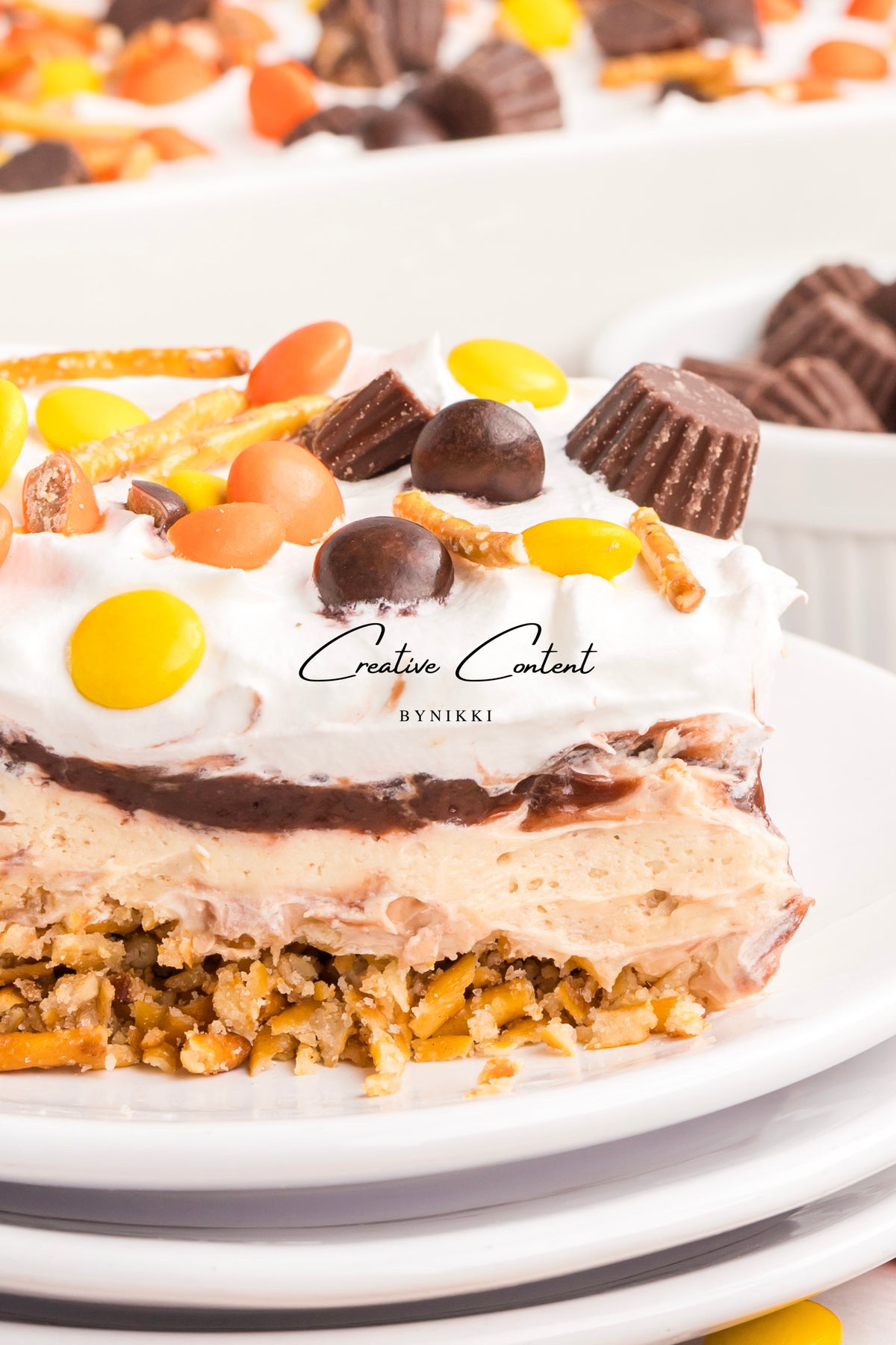 Peanut Butter Pretzel Pie - Exclusive