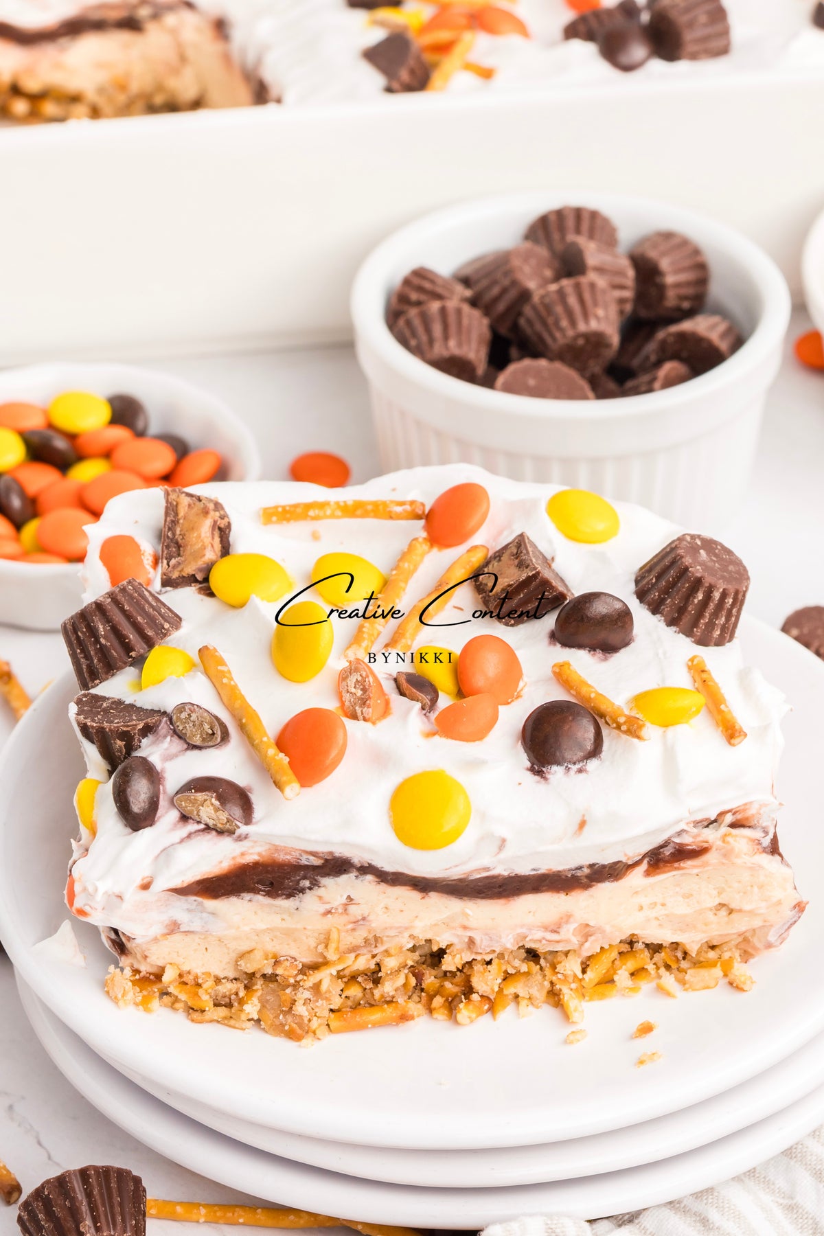 Peanut Butter Pretzel Pie - Exclusive