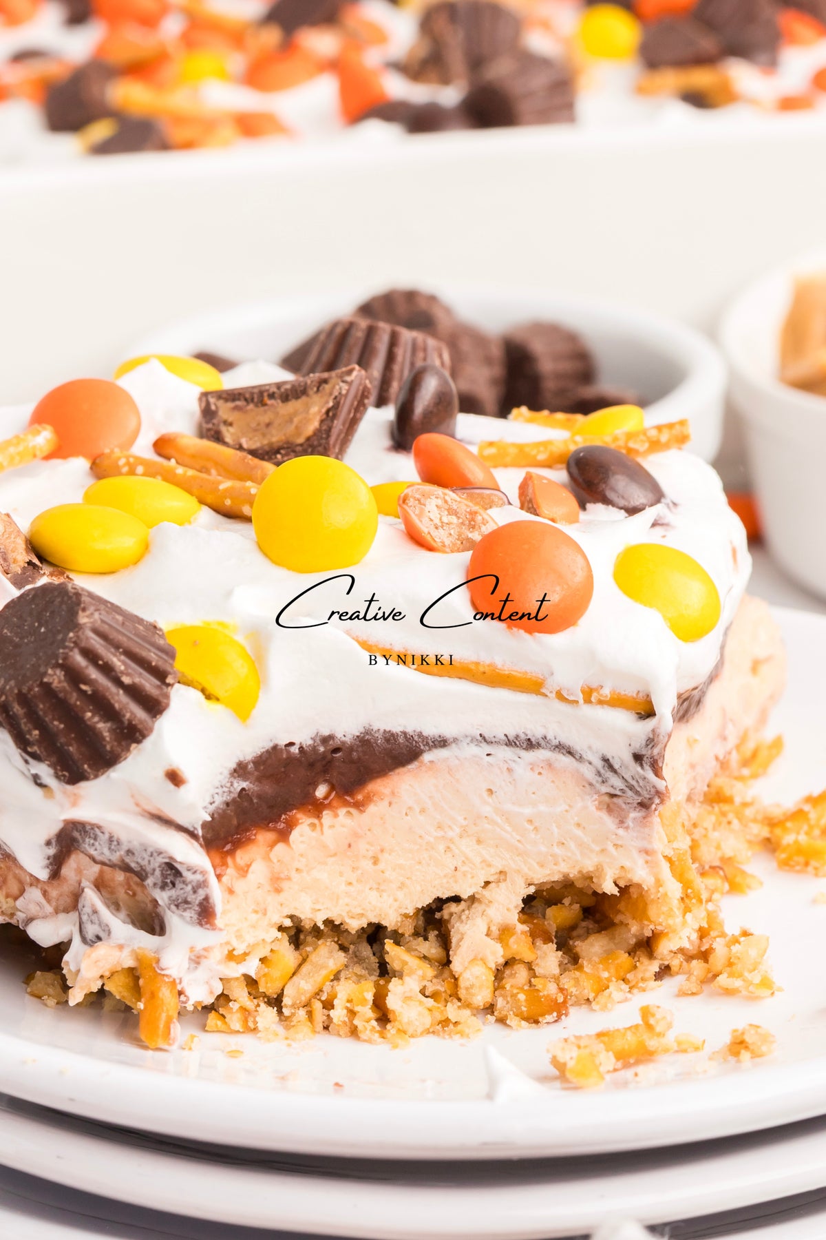 Peanut Butter Pretzel Pie - Exclusive