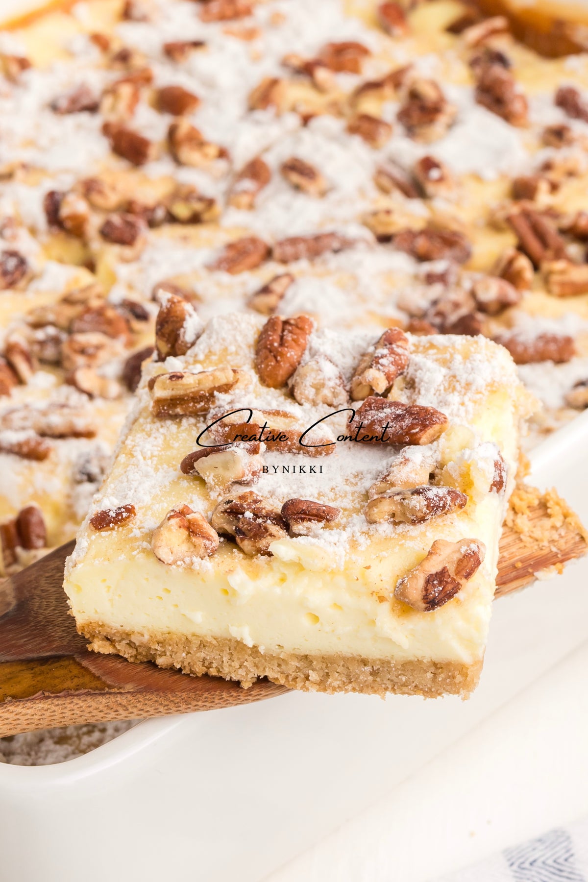 Pecan Cheesecake Bars - Exclusive
