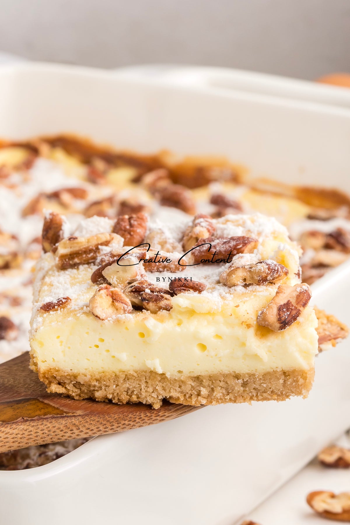 Pecan Cheesecake Bars - Exclusive