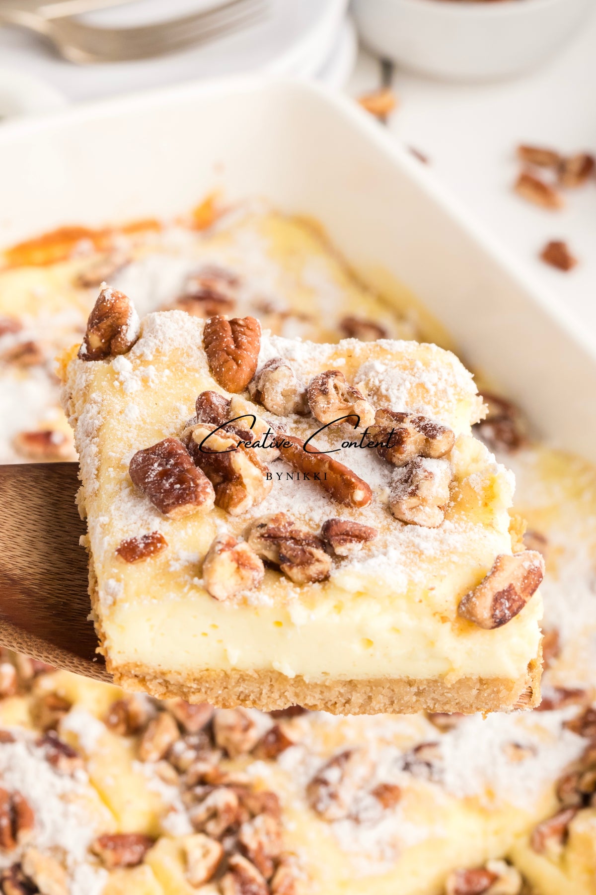 Pecan Cheesecake Bars - Exclusive