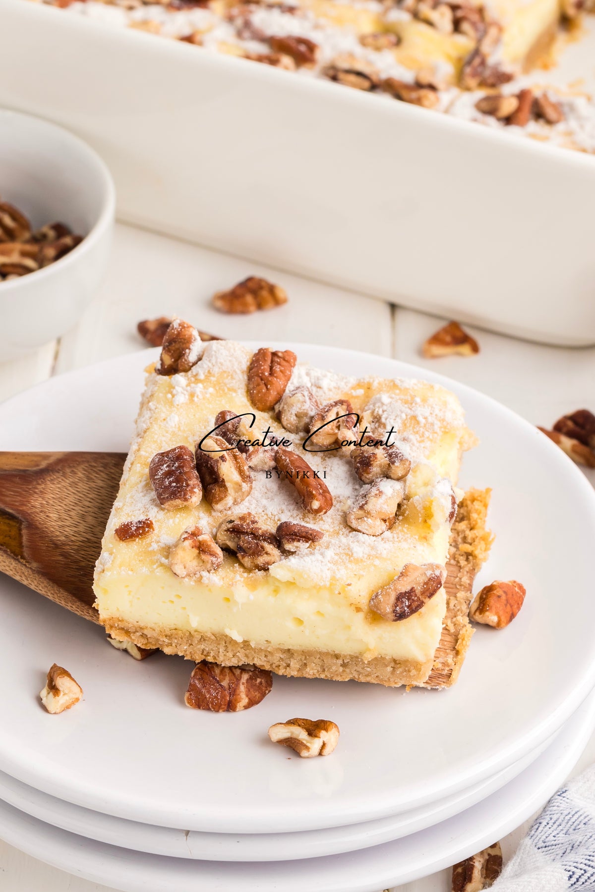 Pecan Cheesecake Bars - Exclusive