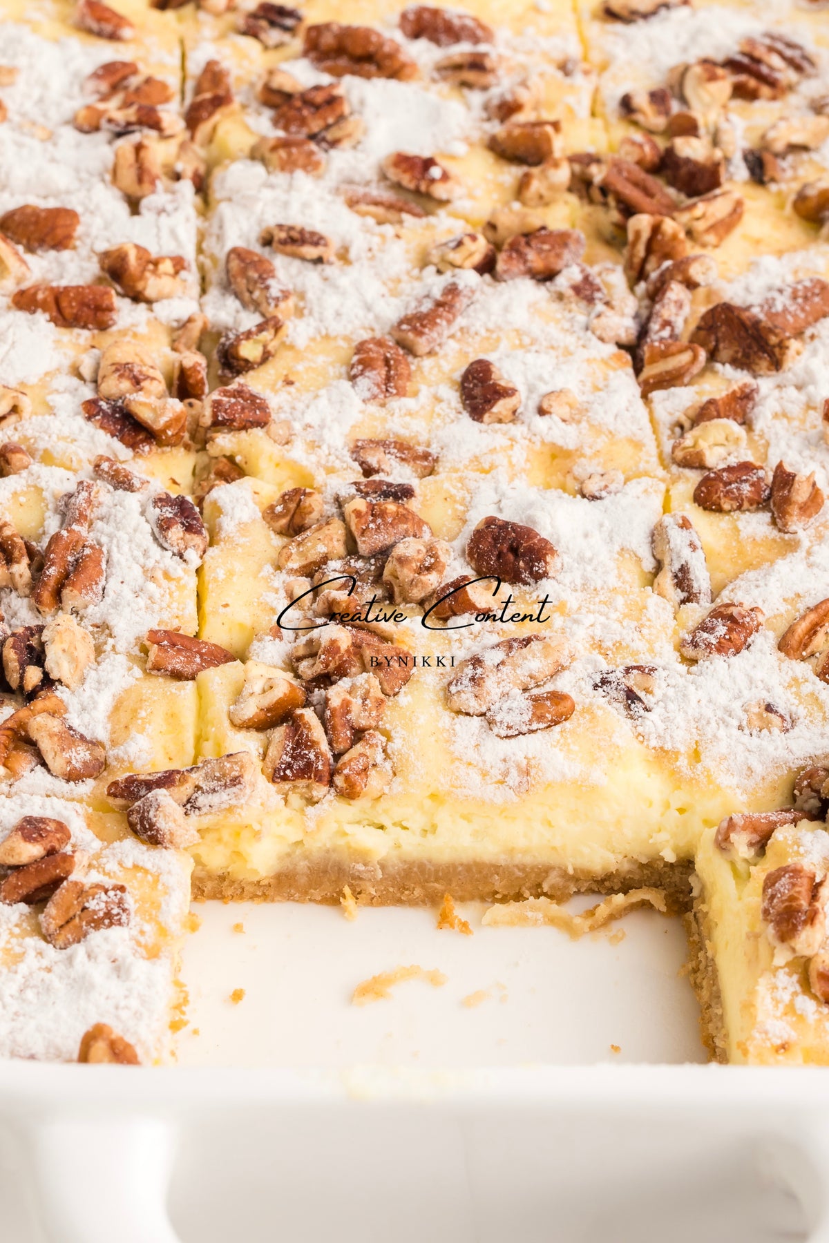 Pecan Cheesecake Bars - Exclusive
