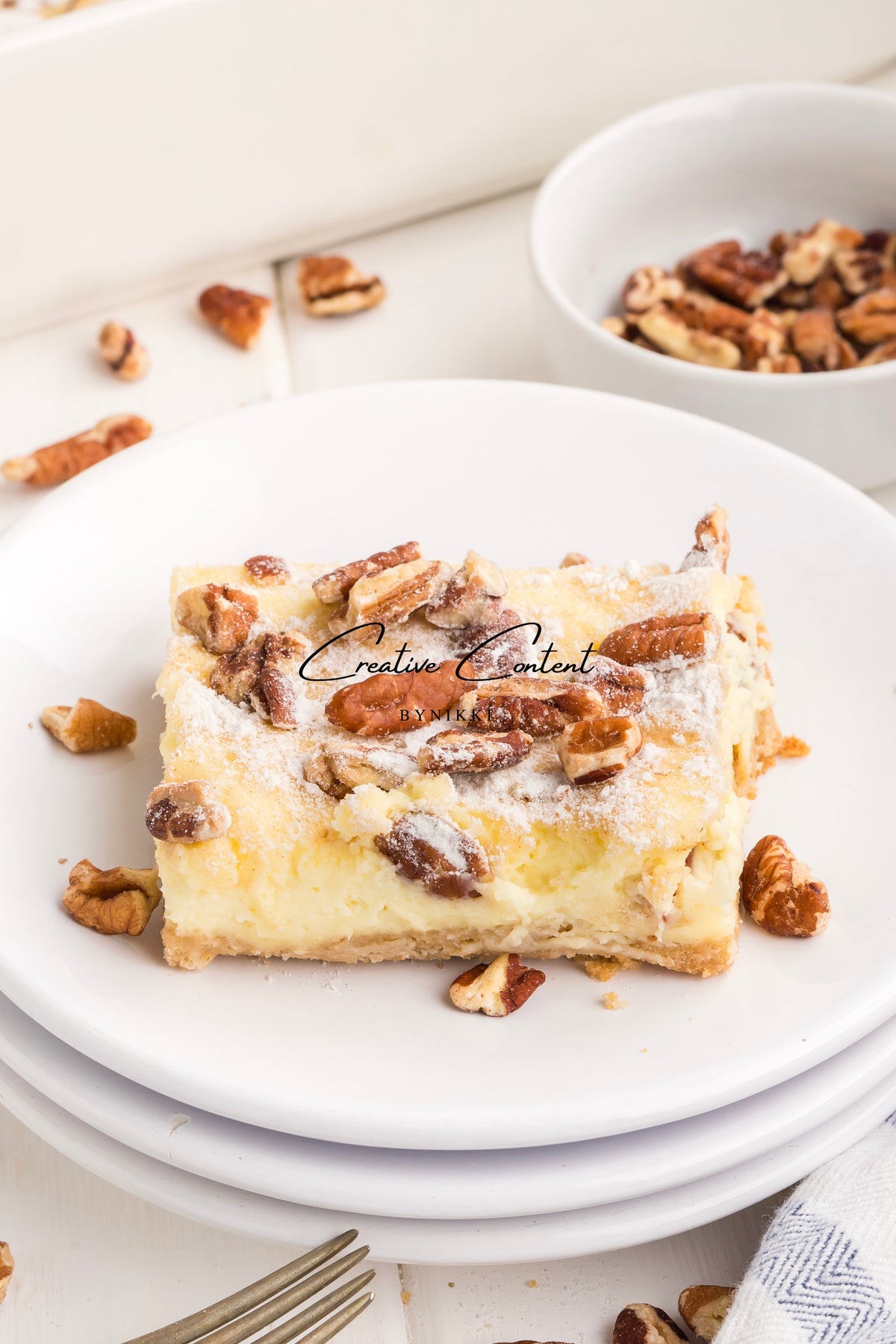 Pecan Cheesecake Bars - Exclusive