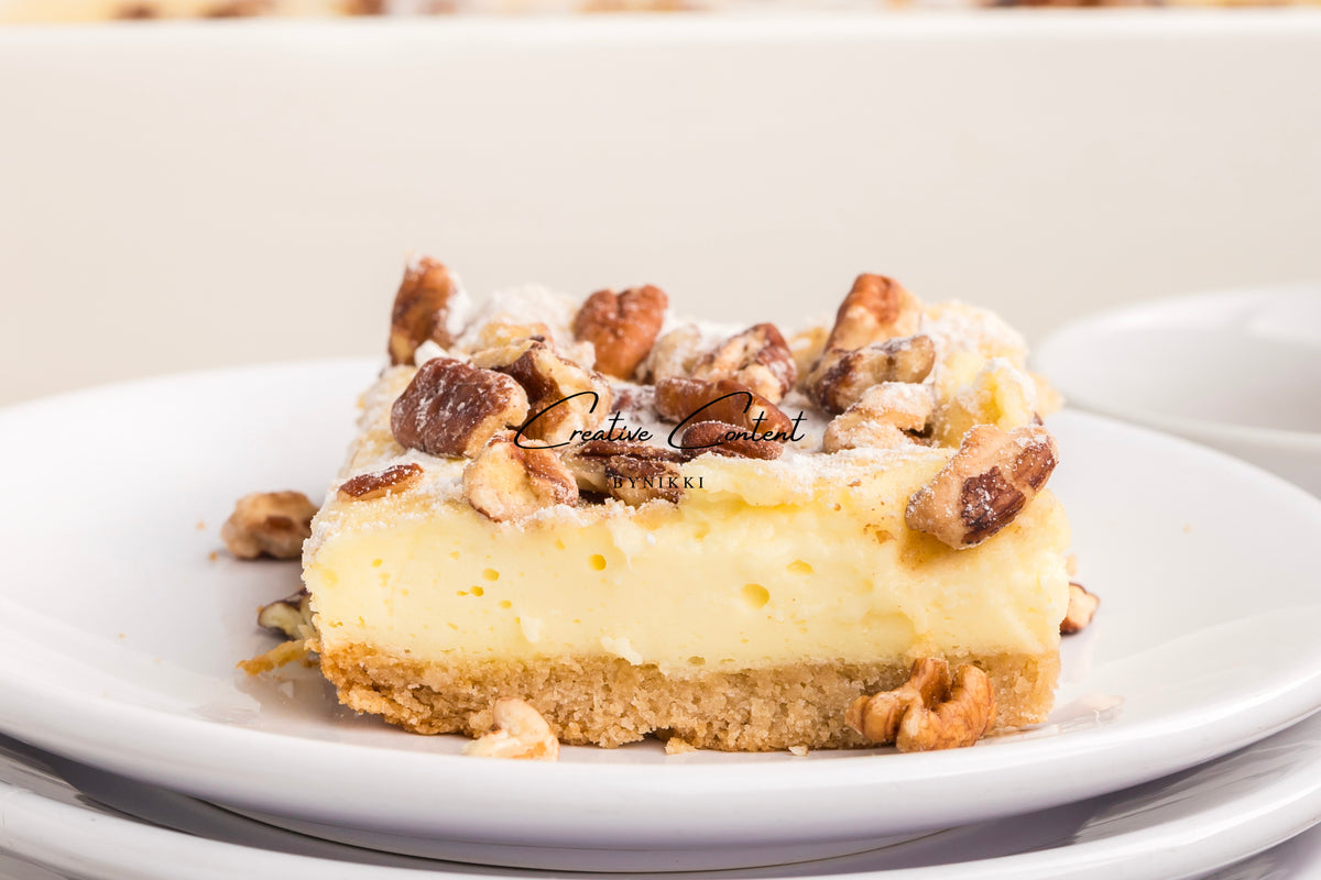 Pecan Cheesecake Bars - Exclusive