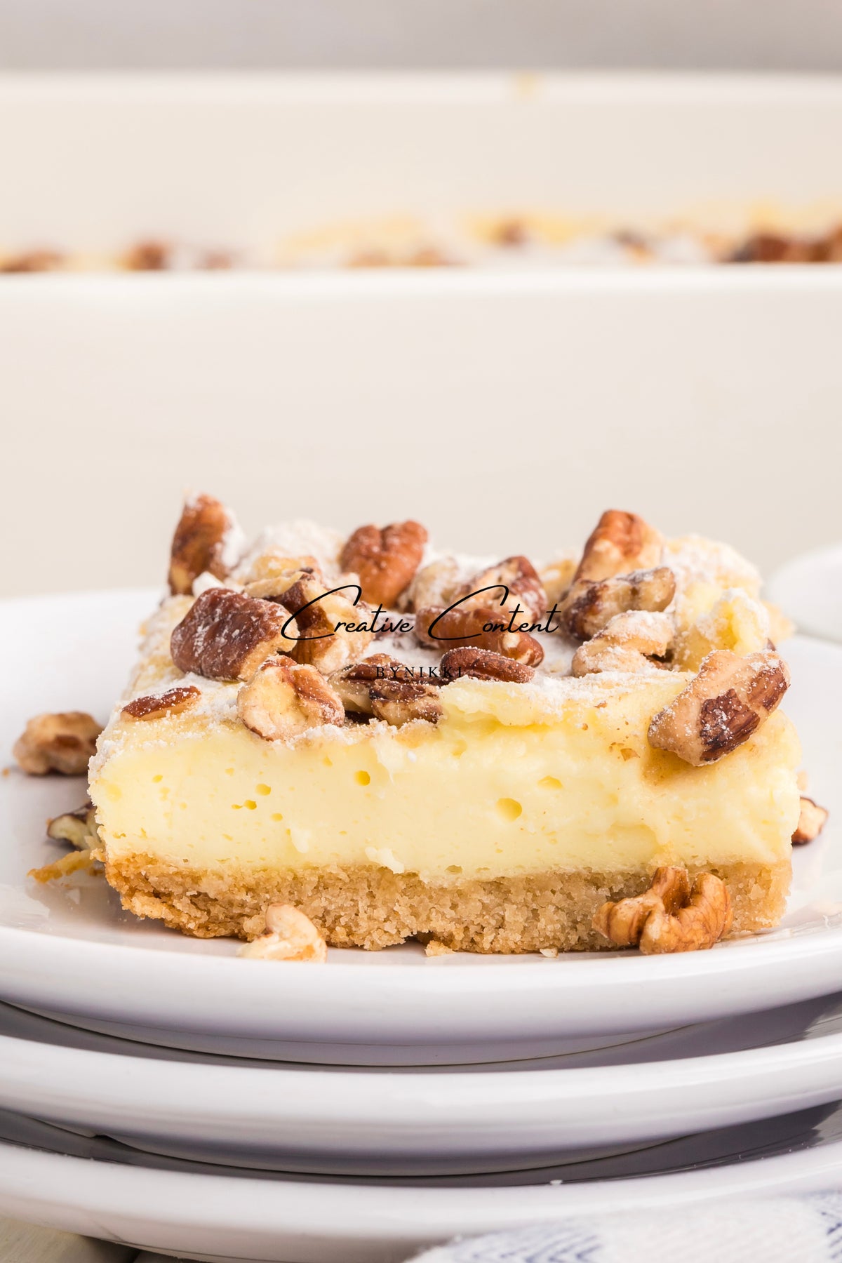 Pecan Cheesecake Bars - Exclusive
