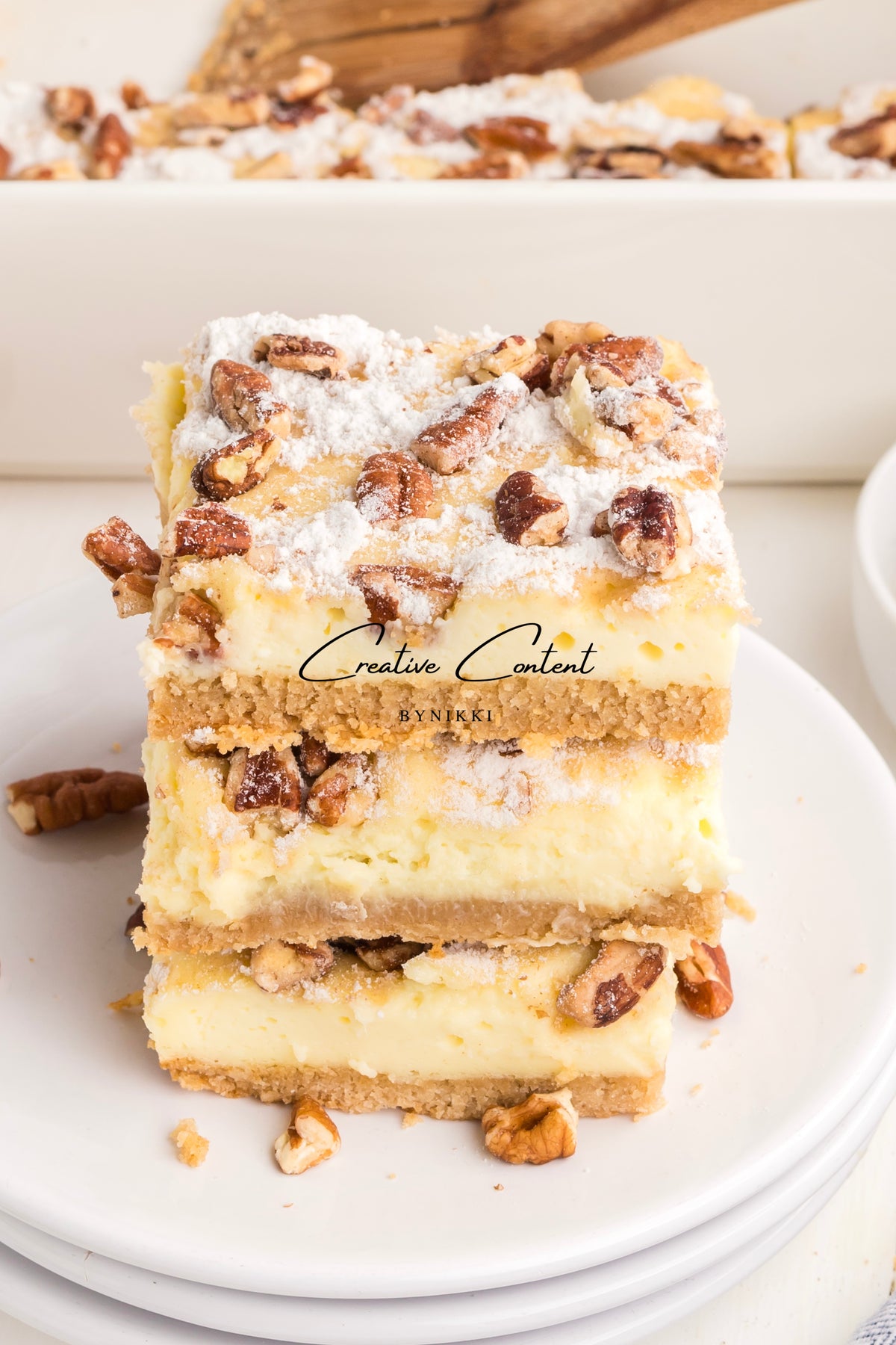 Pecan Cheesecake Bars - Exclusive