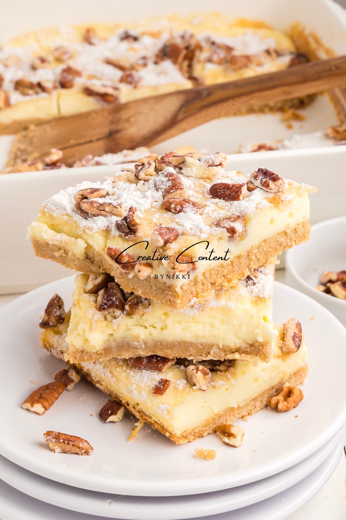 Pecan Cheesecake Bars - Exclusive