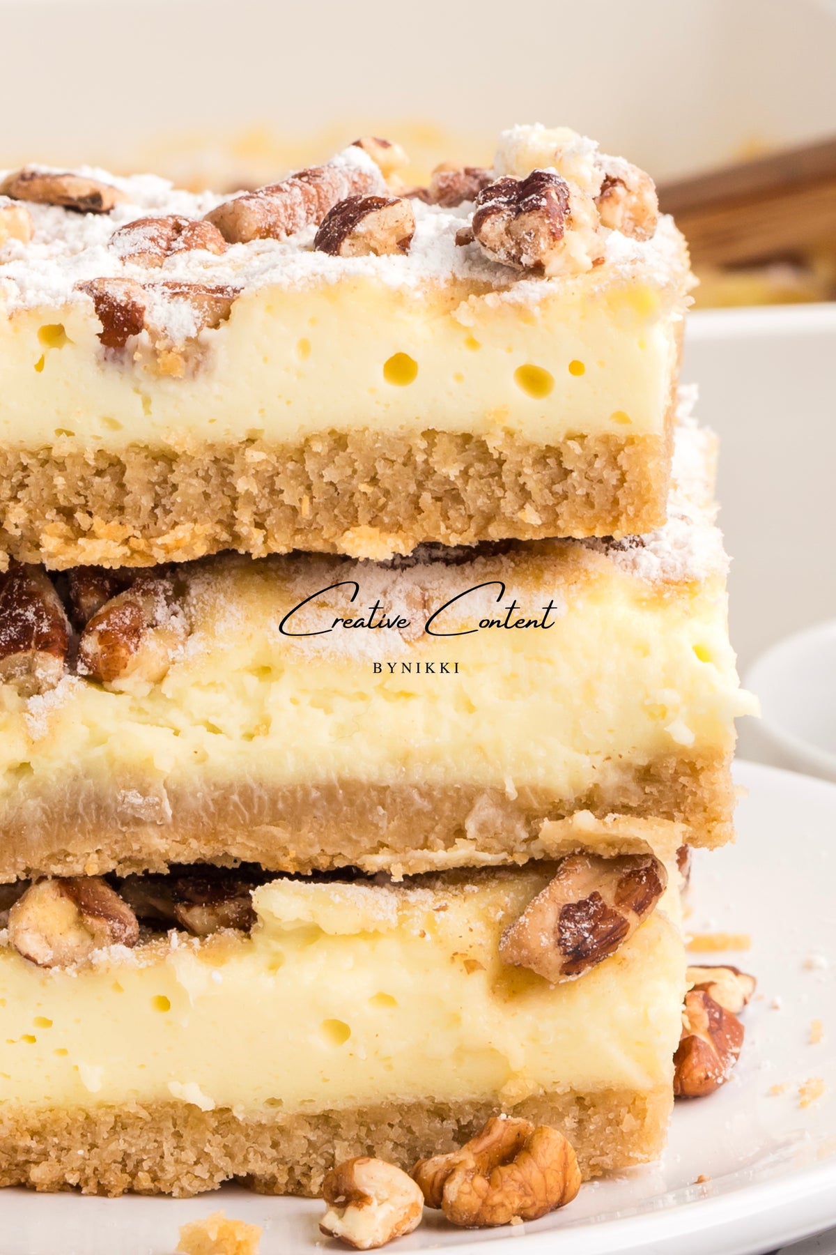Pecan Cheesecake Bars - Exclusive
