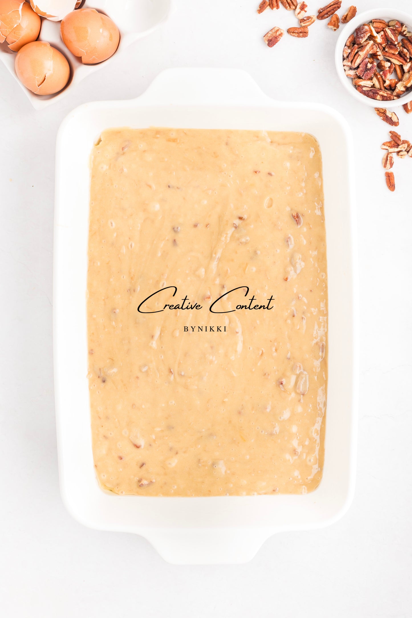 Pecan Praline Poke Cake  - Exclusive